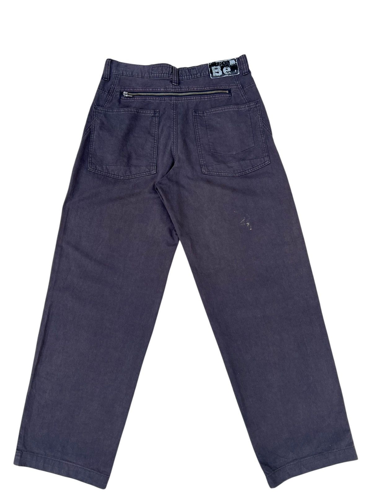 Marithe + Francois Girbaud Vintage 90s Marithe Francois Girbaud Faded Black Baggy Pant Size US 31 - 14 Thumbnail