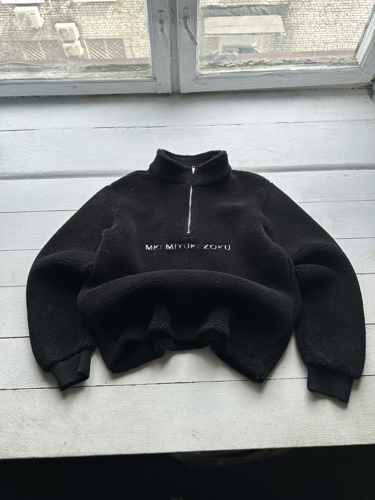 Mki Miyuki Zoku 🚨MKI MIYUKI ZOKU Fleece Sherpa Hoodie Jacket London Size US S / EU 44-46 / 1 - 1 Thumbnail