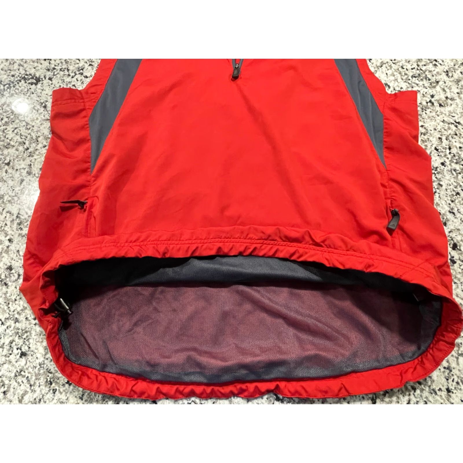 Adidas Adidas Wind ClimaProof Vest XL Sleeveless Full Zip Jacket Men Red Size US XL / EU 56 / 4 - 2 Thumbnail