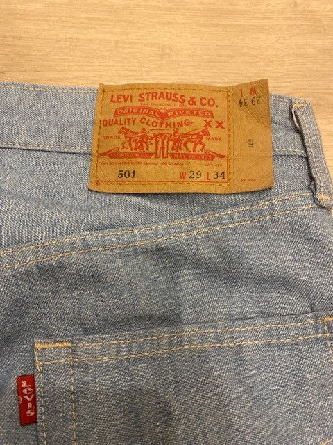 Levi’s 501 1999 made in France 29/34 NEW