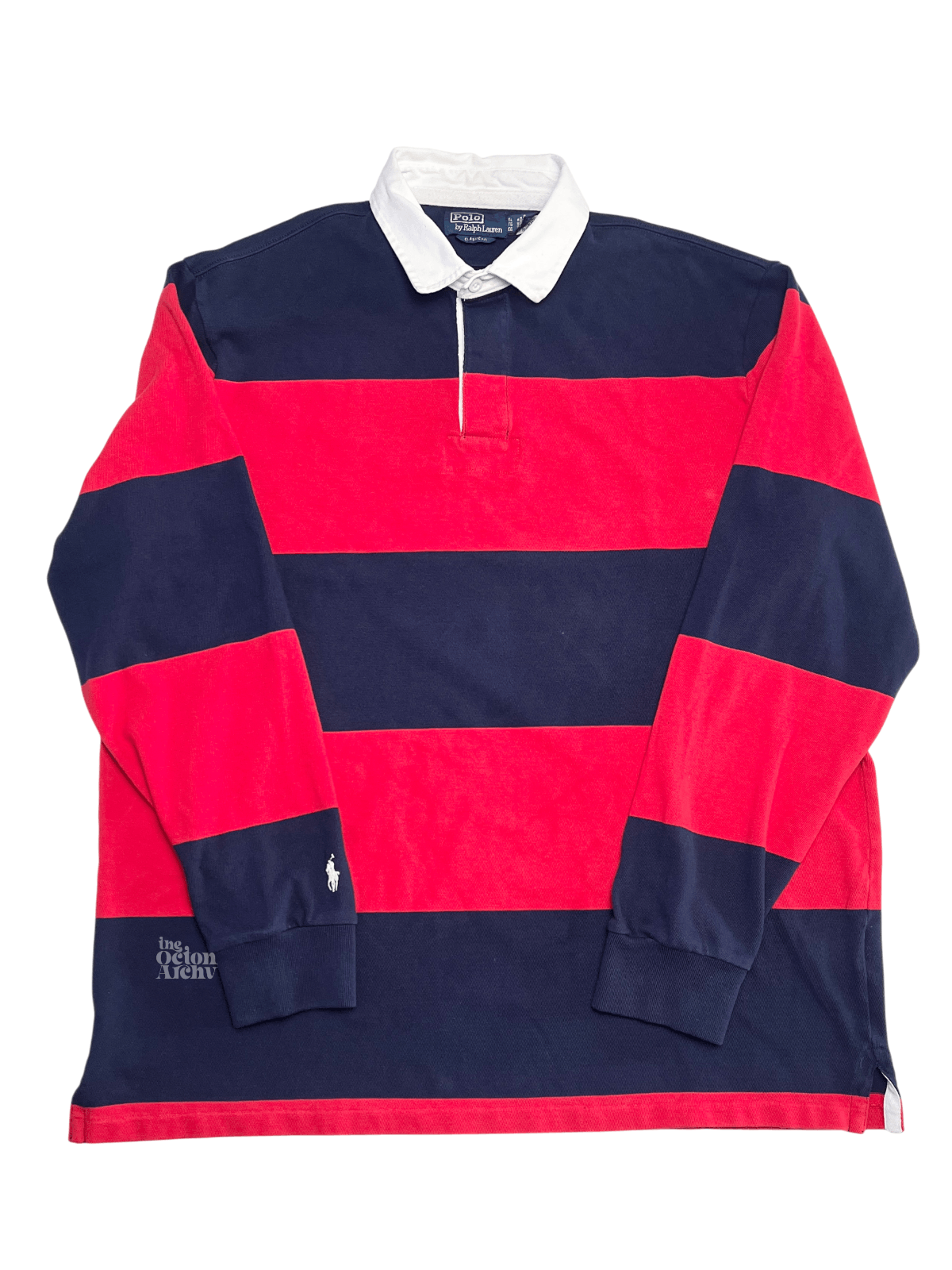 Polo Ralph Lauren Polo Ralph Lauren Classic Fit Rugby Stripe Polo Shirt Size US XL / EU 56 / 4 - 1 Thumbnail