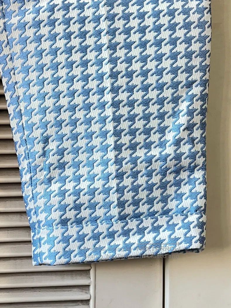 Dior Dior Blue check trousers Size 24" / US 00 / IT 34 - 7 Thumbnail