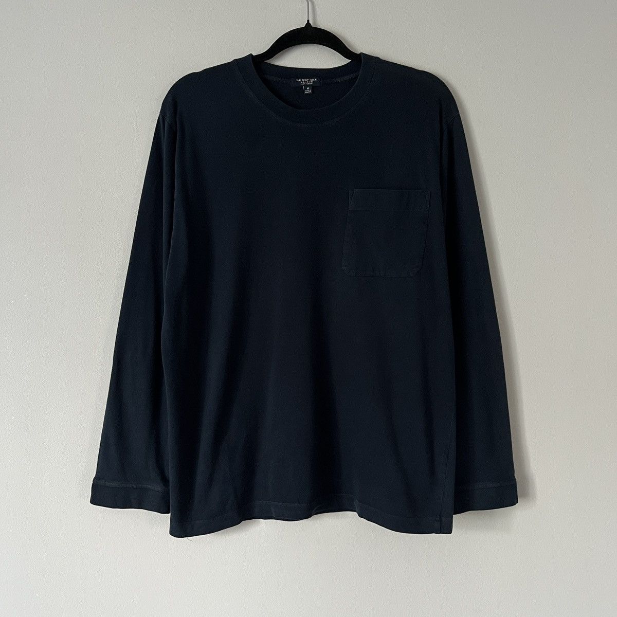 Burberry Burberry Nova Check Long Sleeve Tshirt Men's M Size US M / EU 48-50 / 2 - 4 Thumbnail
