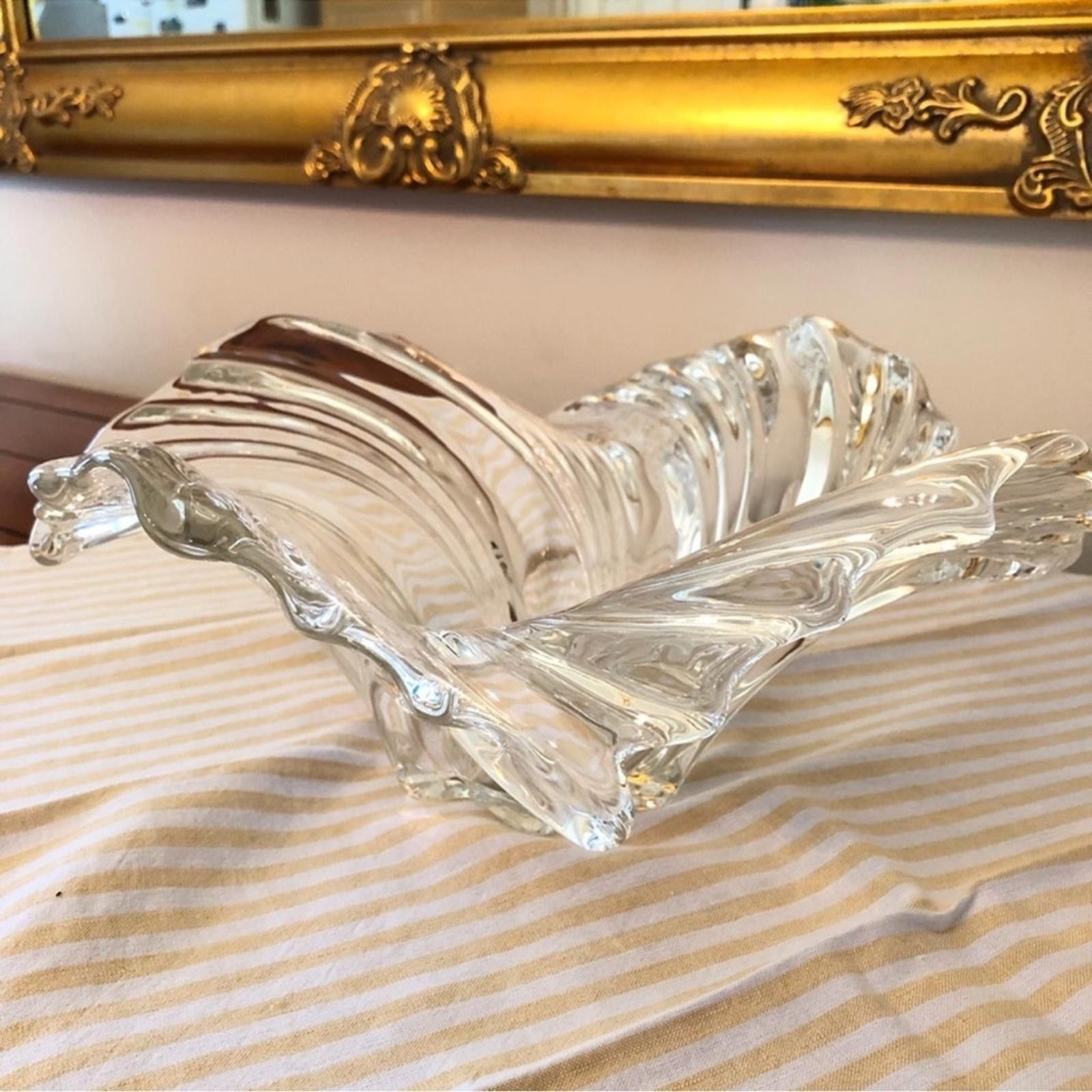 Other MIKASA Belle Epoque Bowl EUC Elegant Glass Art Sculptur Size ONE SIZE - 7 Thumbnail