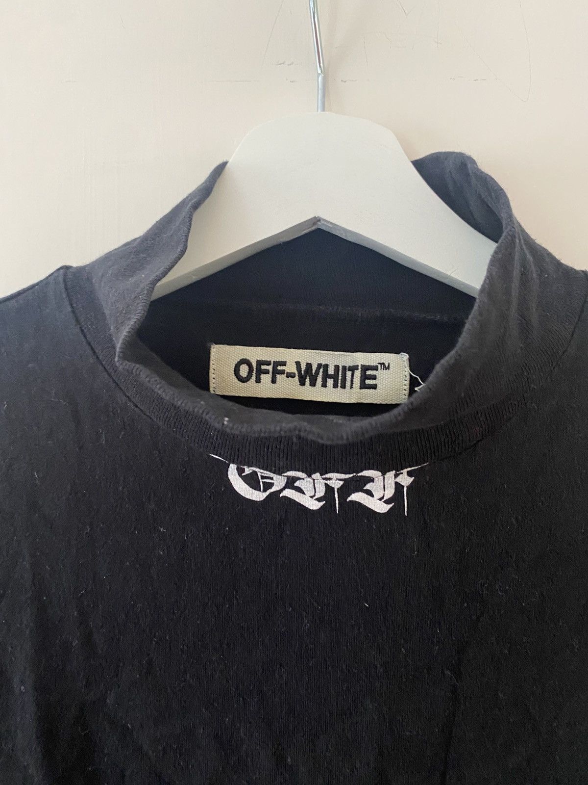 Off-White Off-White Long Sleeve Black Top Size US S / EU 44-46 / 1 - 4 Thumbnail