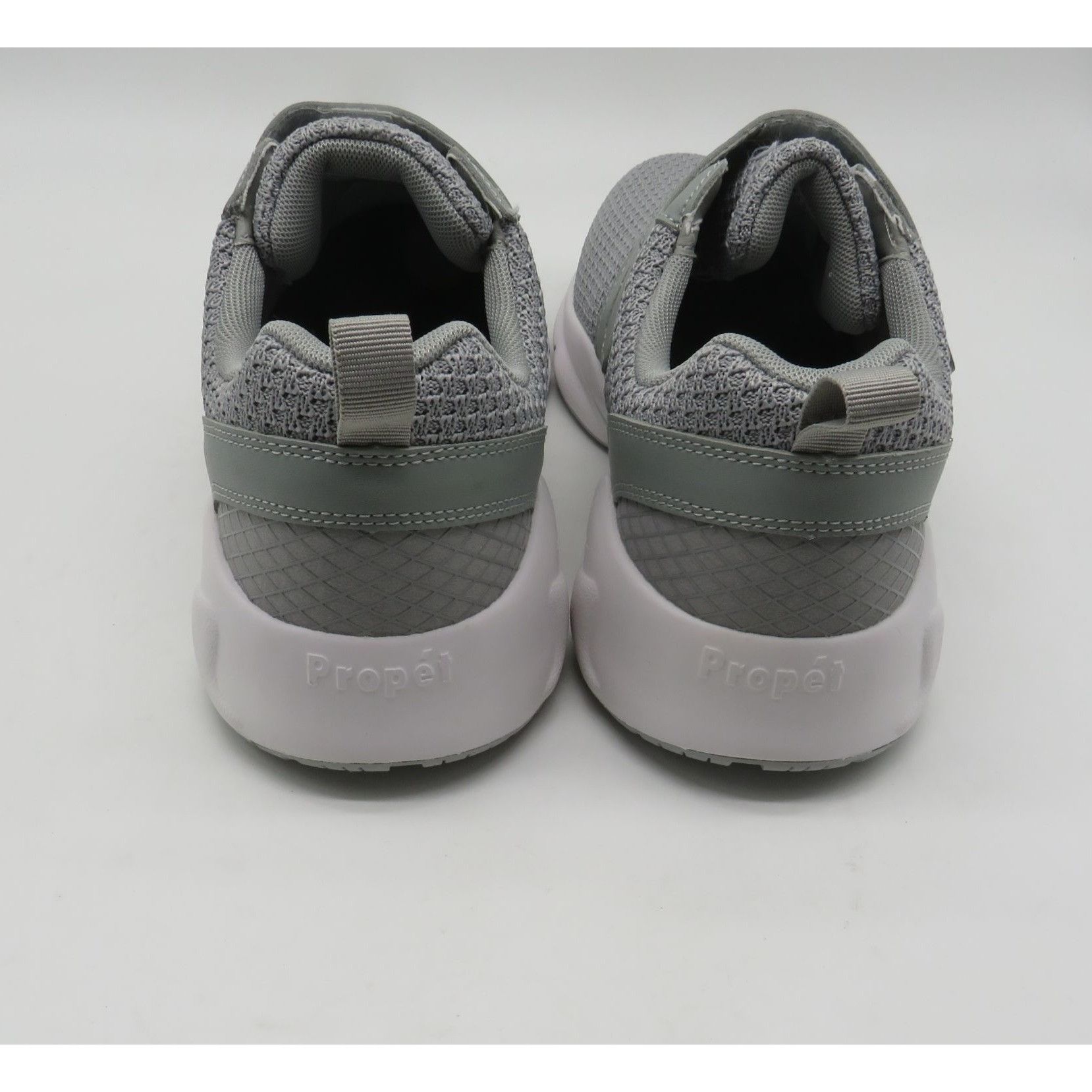 Other Propet Men's Gray Mesh Adjustable Strap Walking Shoes Size 1 Size US 10 / EU 43 - 5 Thumbnail