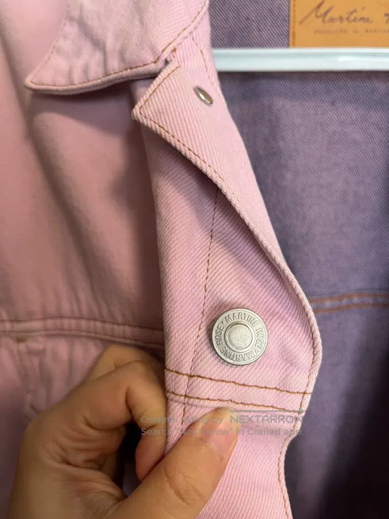 Martine Rose Martine Rose Tie-dyed denim jacket Size US M / EU 48-50 / 2 - 5 Thumbnail