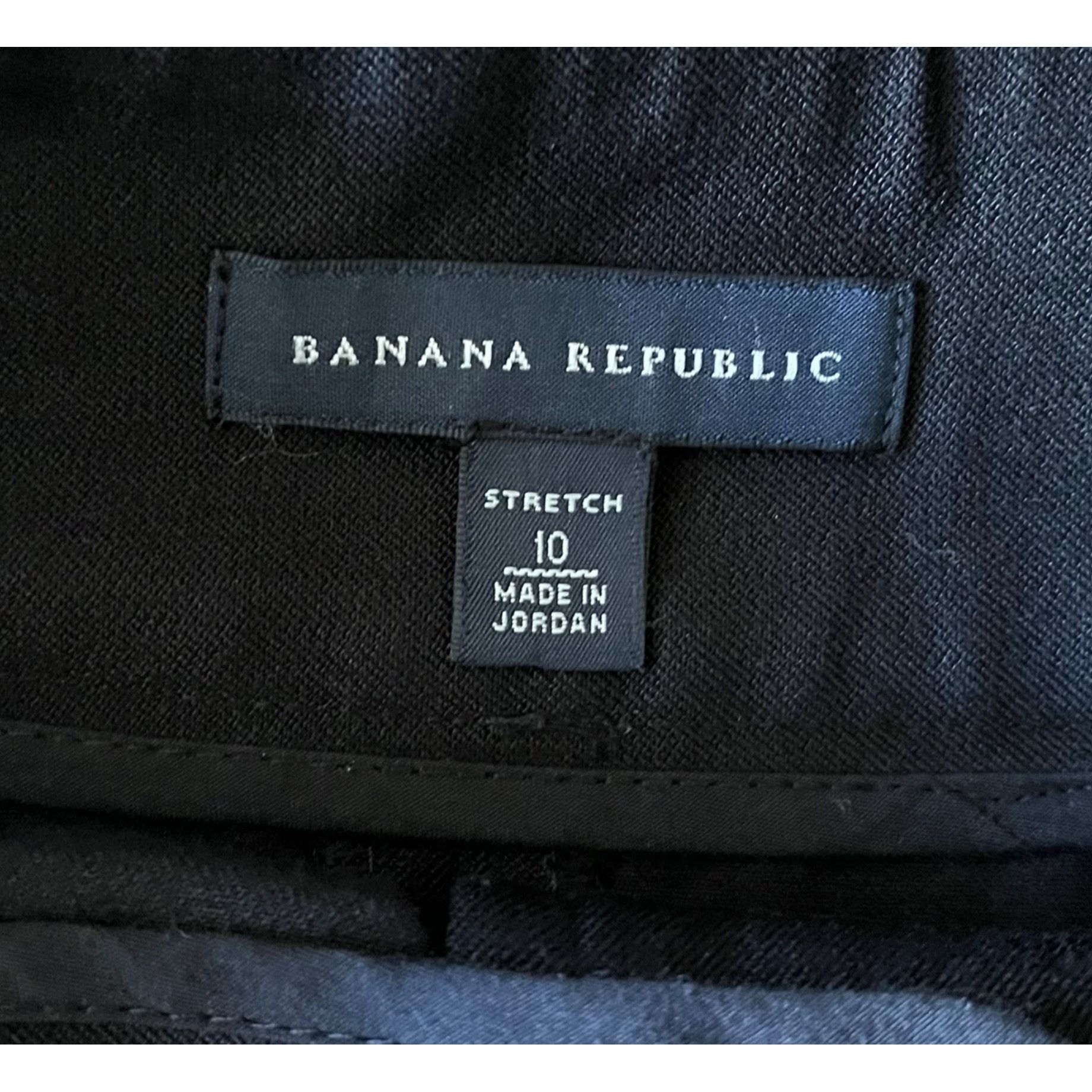 Banana Republic Banana Republic Classic Black Pencil Skirt Stretch Sz. 10 Size 32" / US 10 / IT 46 - 2 Thumbnail
