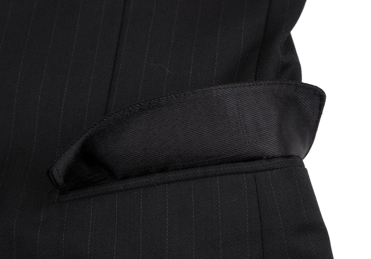 Dolce & Gabbana Martini Pinstripe Narrow Lapel Wool Jacket Black 44 Size US S / EU 44-46 / 1 - 9 Thumbnail