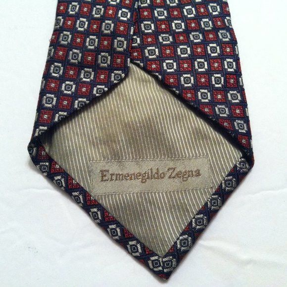 Ermenegildo Zegna ERMENEGILDO ZEGNA MEN'S NEW 100%SILK TIE WIDTH: 4" Size ONE SIZE - 3 Thumbnail