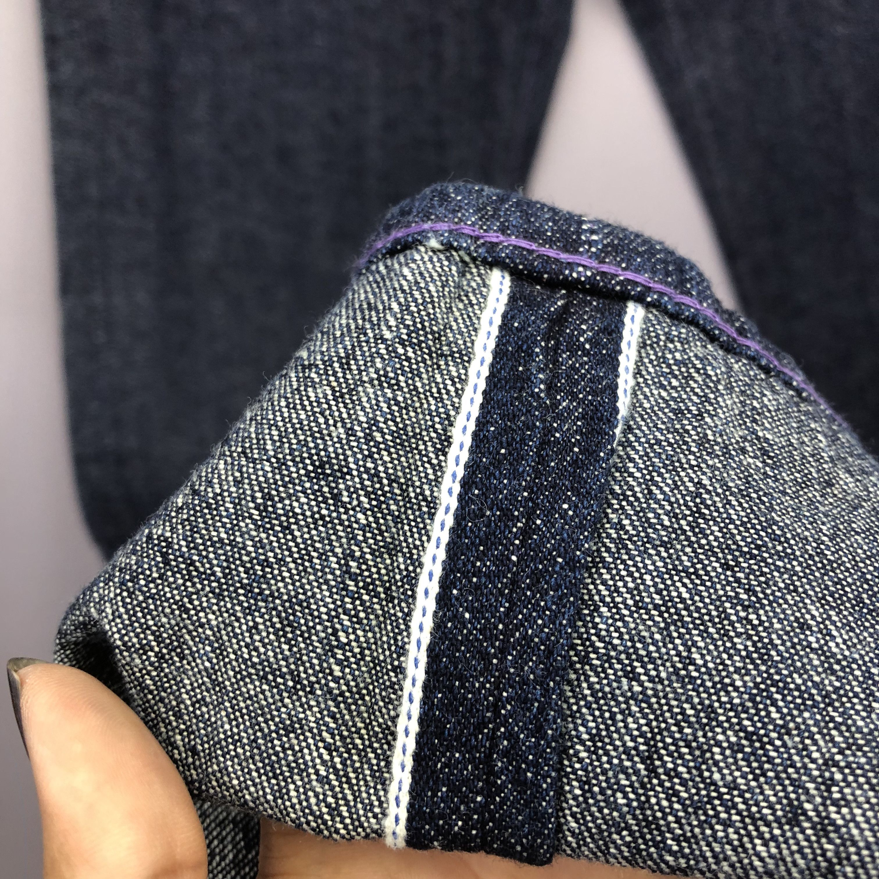 Studio D'Artisan Vintage NWT 90s Studio D'artisan Selvedge Blue Jeans Denim Size 26" / US 2 / IT 38 - 6 Thumbnail