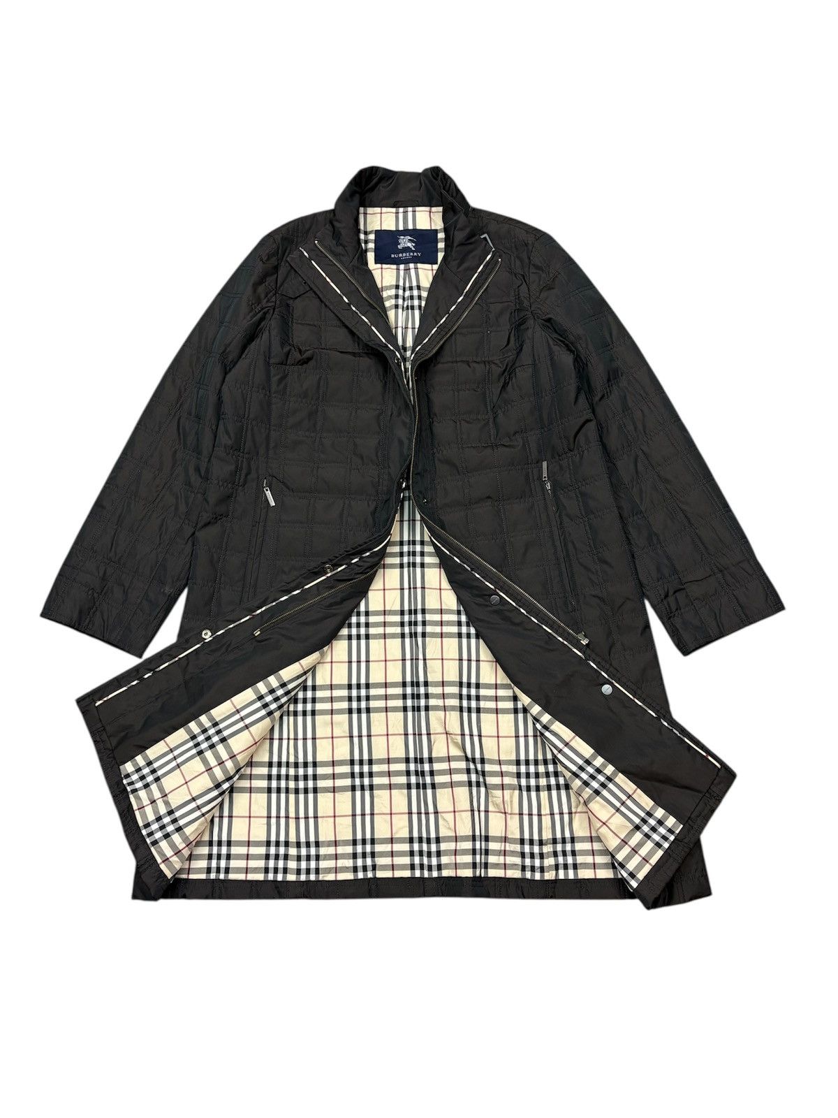 Burberry Vintage Burberry Light Puffer Coat Jacket Size US M / EU 48-50 / 2 - 1 Thumbnail