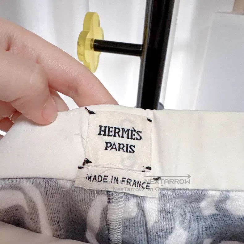 Hermes Hermes Lockchain patterned knit shorts Size 24" / US 00 / IT 34 - 3 Thumbnail
