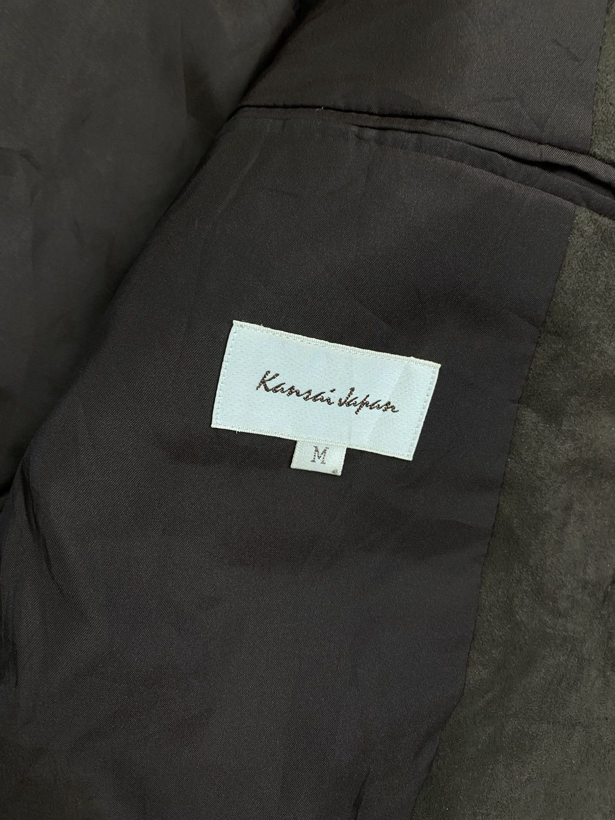 Kansai Yamamoto Vintage Kansai Japan Dark Brown Blazer Jacket Size US M / EU 48-50 / 2 - 9 Thumbnail