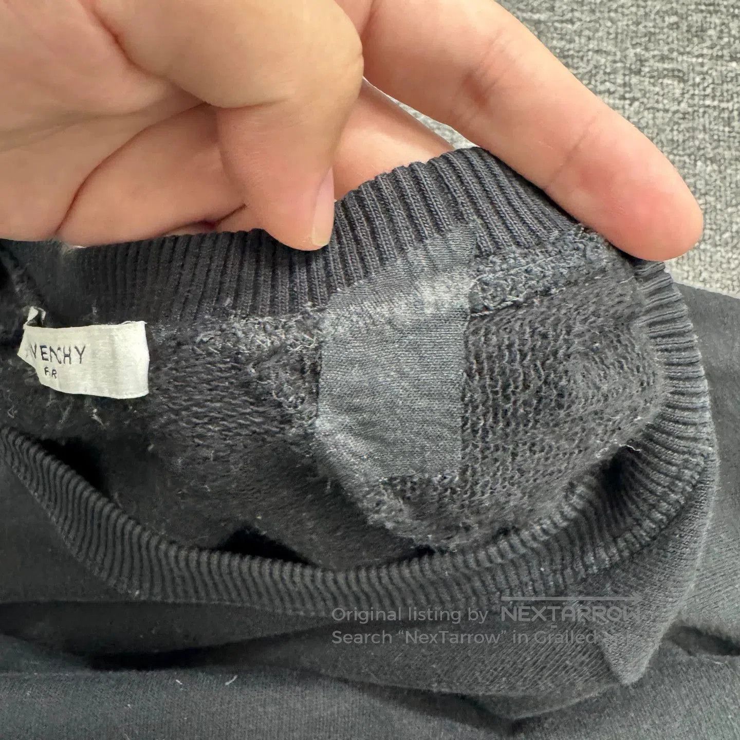 Givenchy Givenchy Distressed Printed Sweatshirt. Size US XL / EU 56 / 4 - 3 Thumbnail