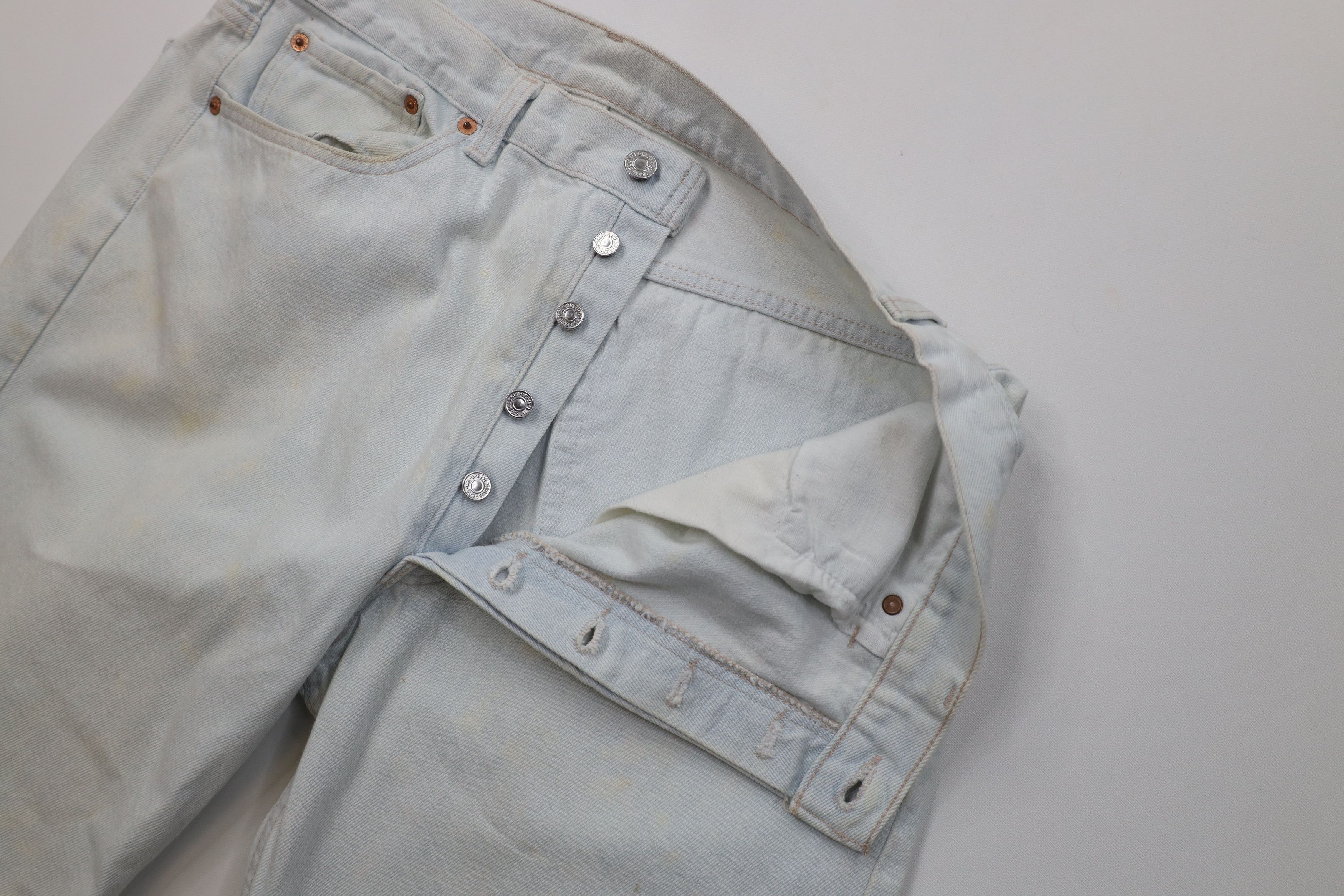 Levi's Vintage 80s Levis 501xx Button Fly Original Fit Jeans USA Size US 38 / EU 54 - 9 Thumbnail