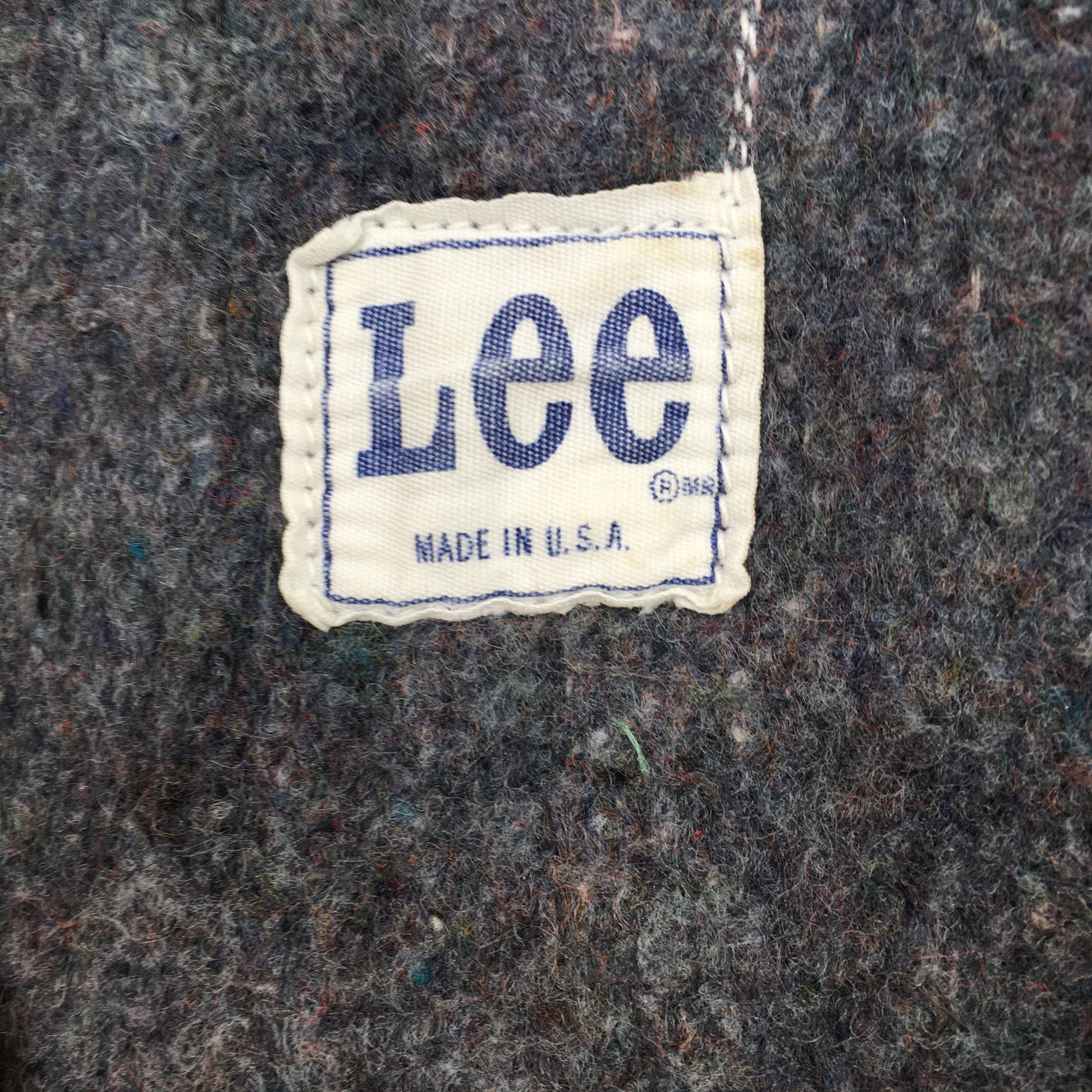 Lee Vintage 70's Lee Usa Sanforized Workwear Chore Jacket Large Size US L / EU 52-54 / 3 - 3 Thumbnail