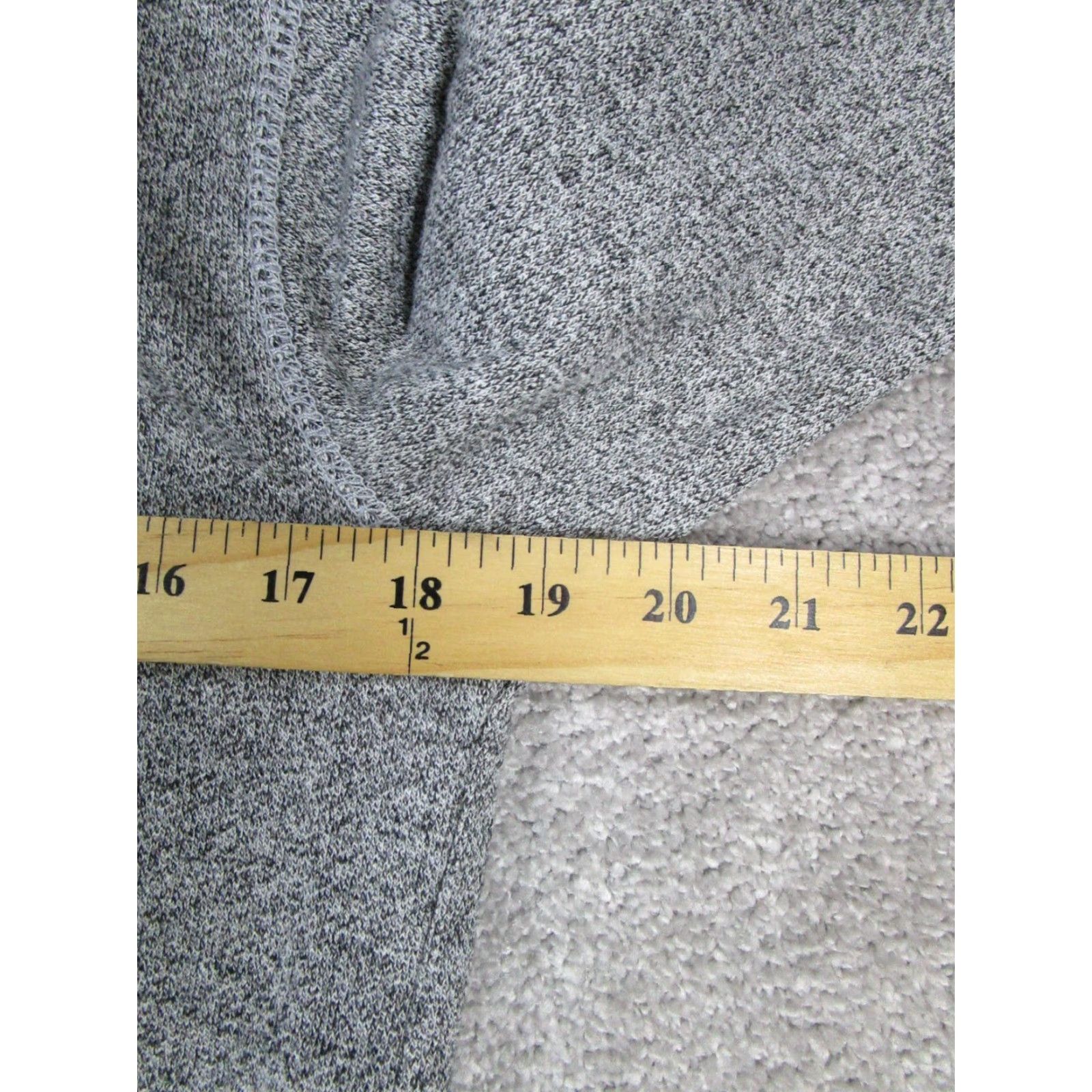 Roots VINTAGE Roots Sweater Womens XS Gray Cotton Blend Fleece Pullover Semi-Quarter Zip Casual Size XS / US 0-2 / IT 36-38 - 6 Thumbnail
