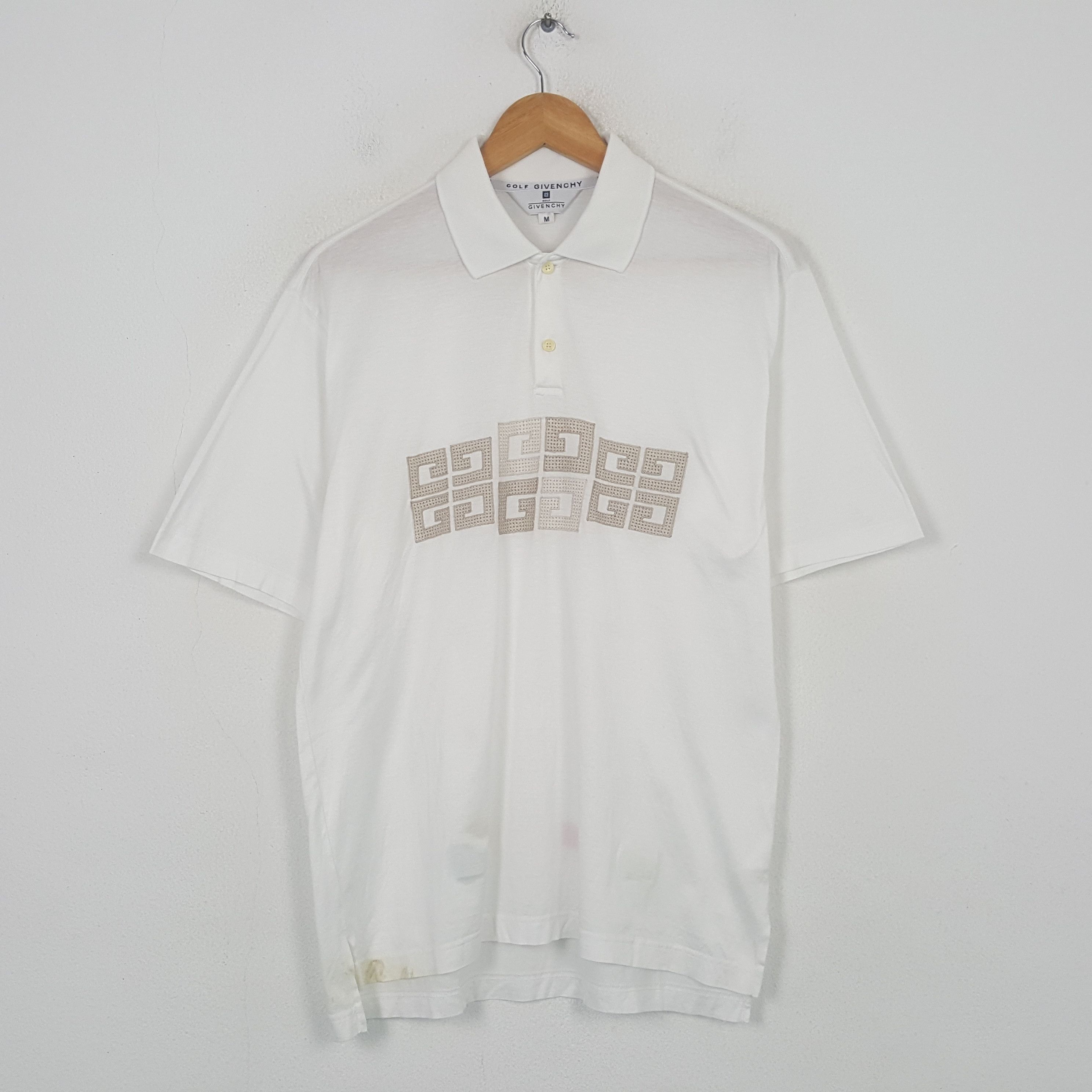 Givenchy Vintage Givenchy Luxury Fashion Brand Polo Shirt C294N45 Size US M / EU 48-50 / 2 - 1 Thumbnail
