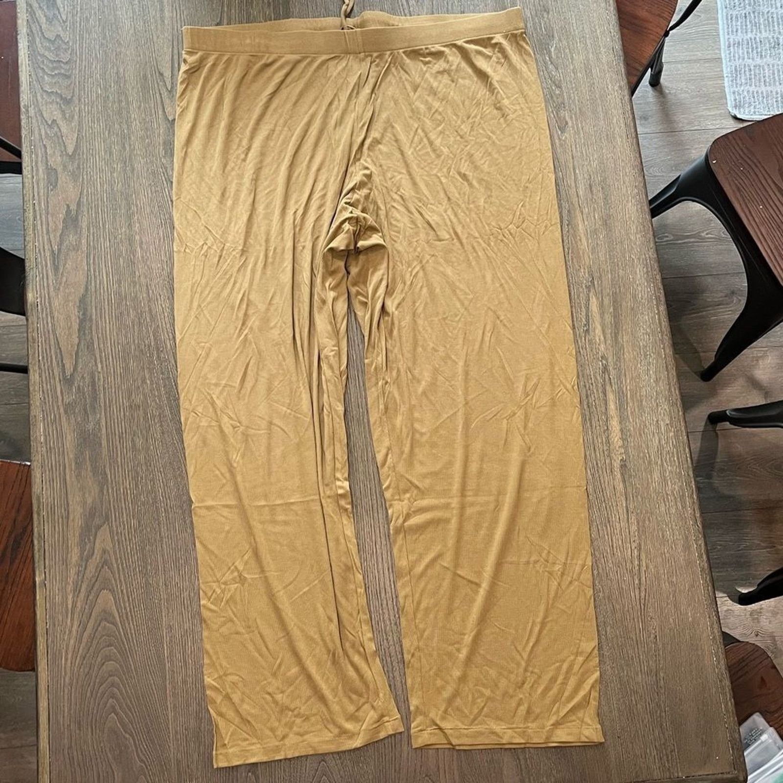 SKIMS NWT Skims Soft Lounge Sleep Pant Gold Size 4X Size 4XL / US 24-26 - 1 Thumbnail