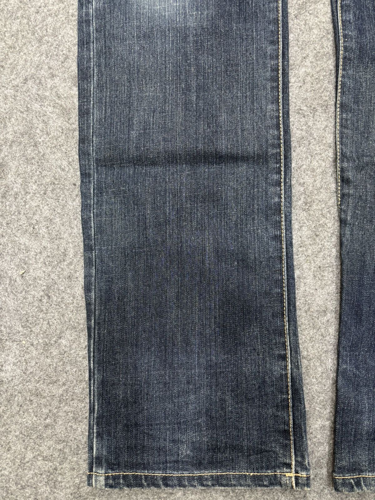 PPFM 💥Archival Style💥PPFM Double Waist Sick Design Jeans F628 Size US 35 - 9 Thumbnail