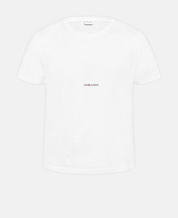 Saint Laurent Paris Crew neck t-shirt Size US S / EU 44-46 / 1 - 1 Thumbnail