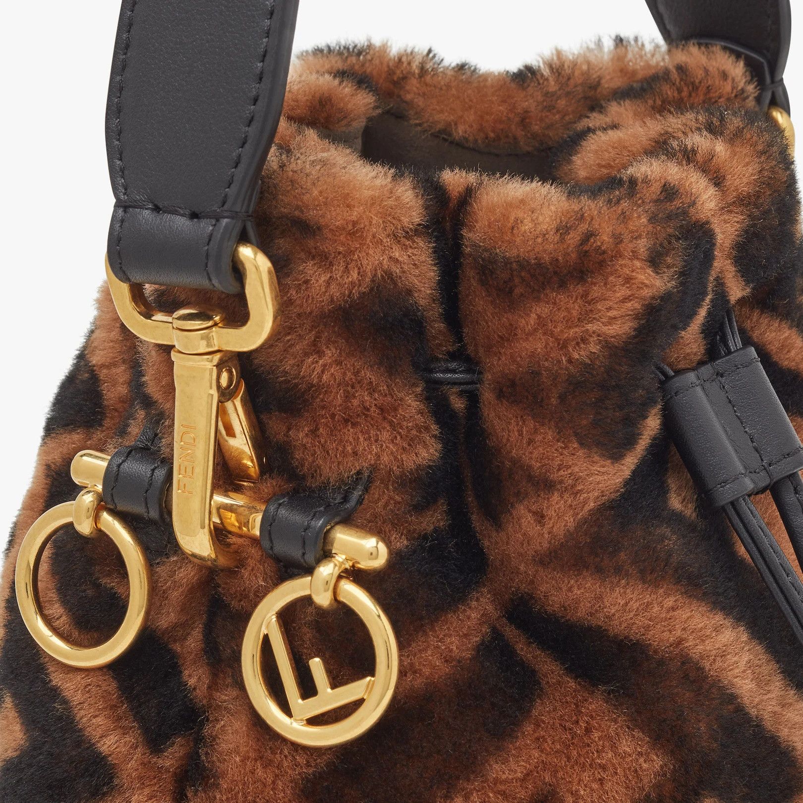 Fendi o1s1wg111225 Size: OS/Mon Tresor in Brown Size ONE SIZE - 4 Thumbnail