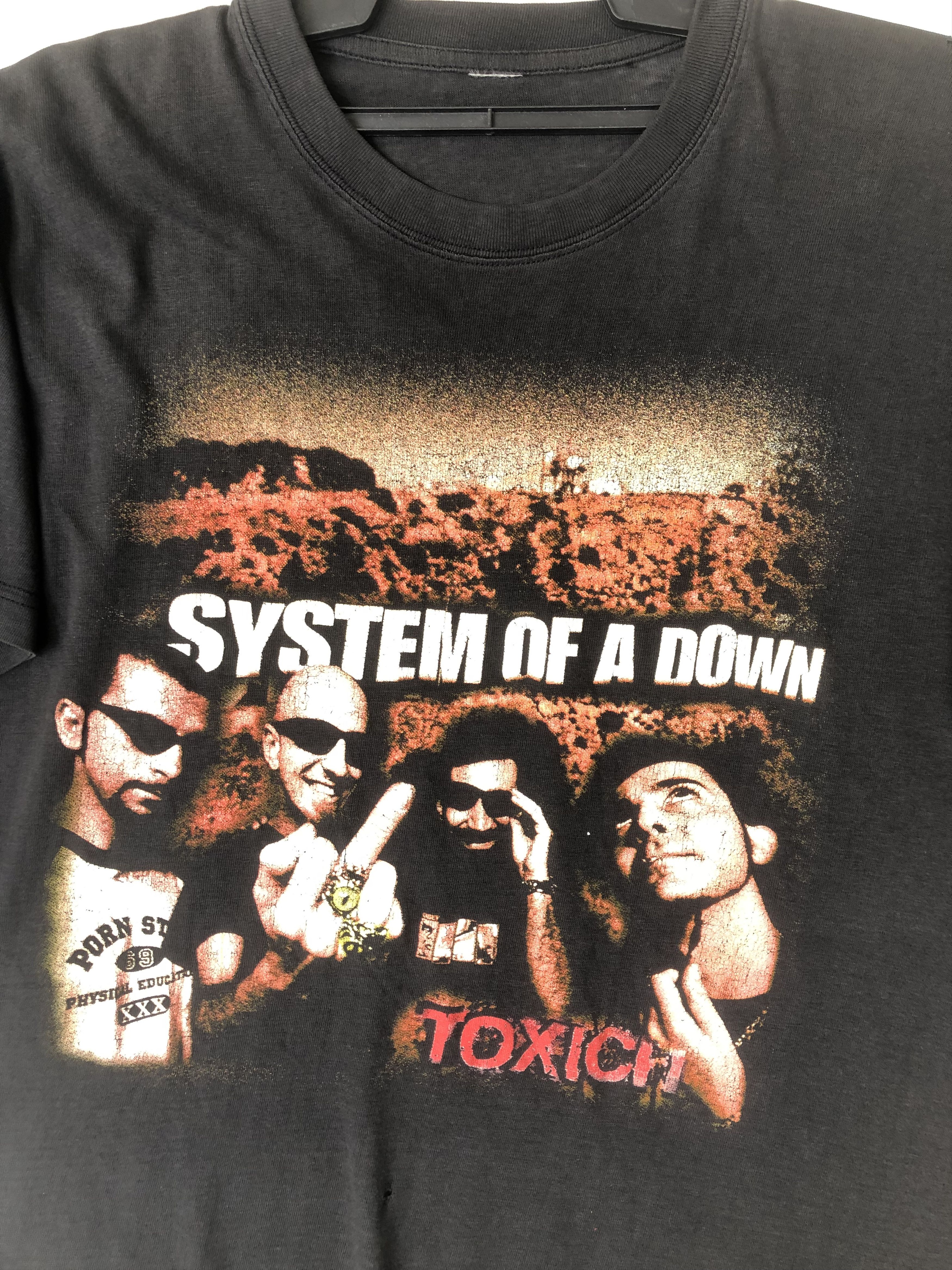 Band Tees Vintage SYSTEM OF A DOWN Rare Band Tee Size US L / EU 52-54 / 3 - 2 Thumbnail