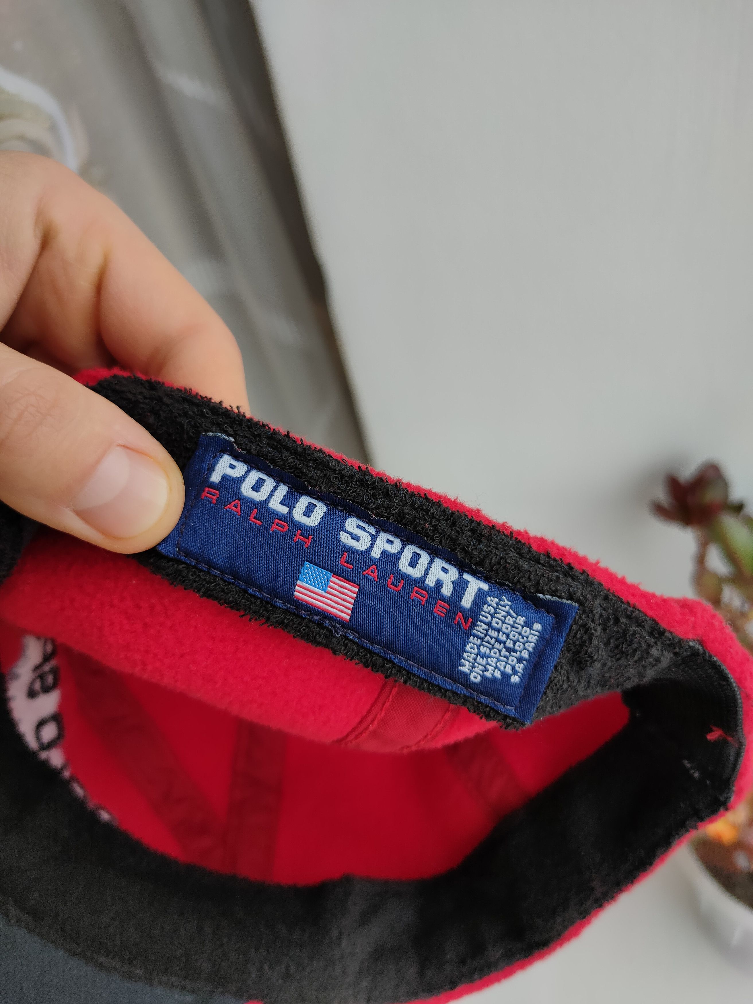 Polo Ralph Lauren Polo Ralph Lauren Sport USA vintage Y2K fleece cap hat Size ONE SIZE - 8 Thumbnail
