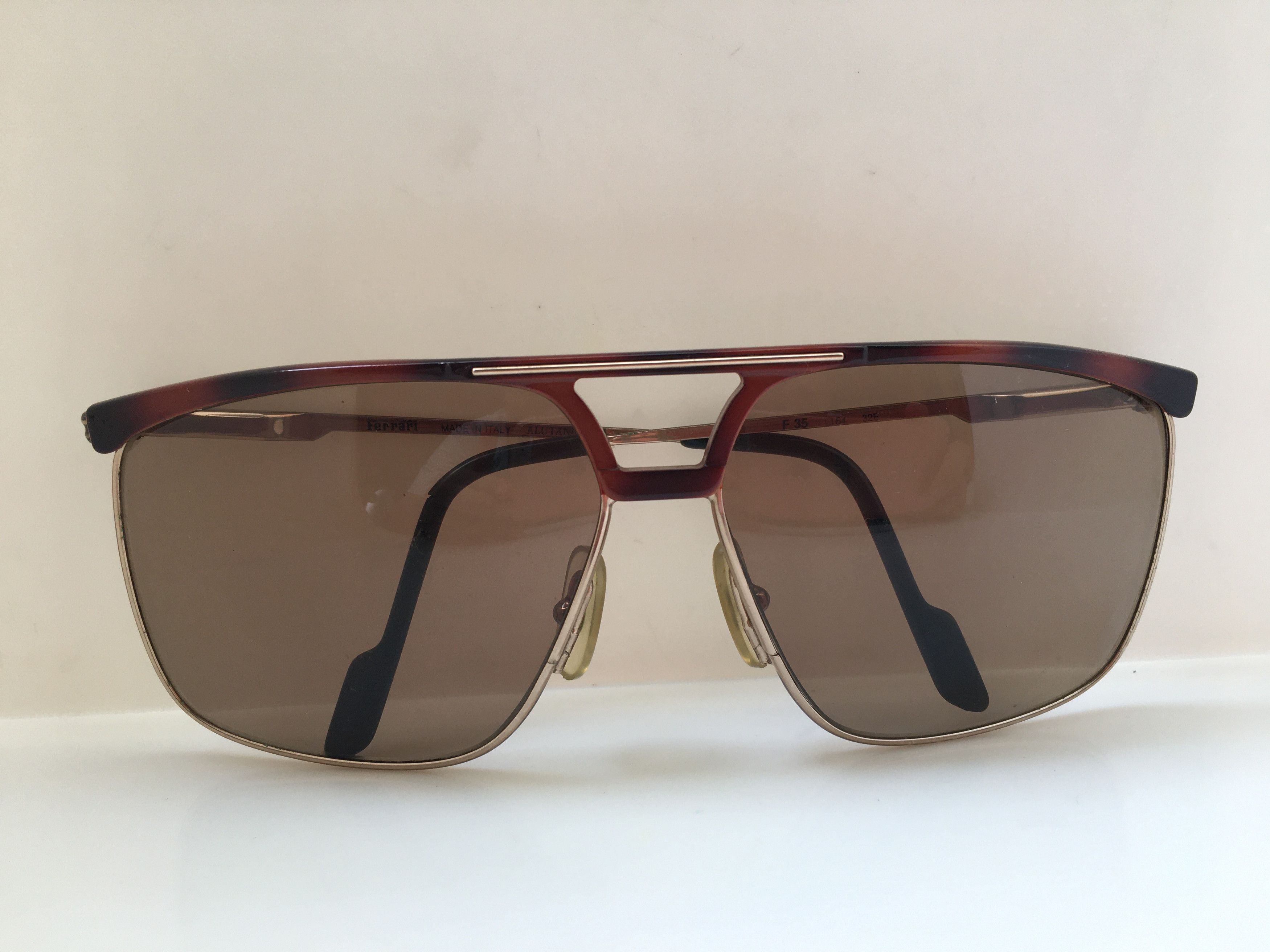 Ferrari Vintage Ferrari F35 Alutanium Sunglasses Frame Italy Size ONE SIZE - 8 Thumbnail