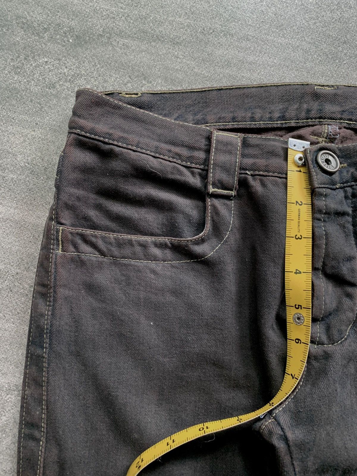 Dirk Bikkembergs FREE TAX! 90s Strap Denim Jeans Size US 30 / EU 46 - 14 Thumbnail