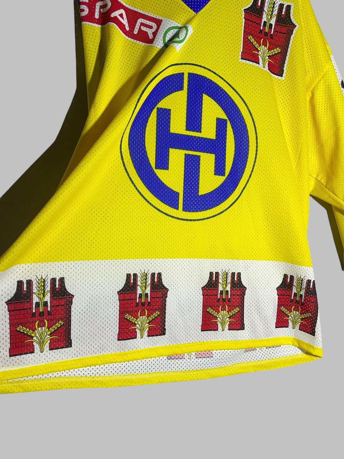 Adidas × Vintage HC Davos Vintage Adidas Ice Hockey Jersey NHL Shirt Size US XL / EU 56 / 4 - 7 Thumbnail