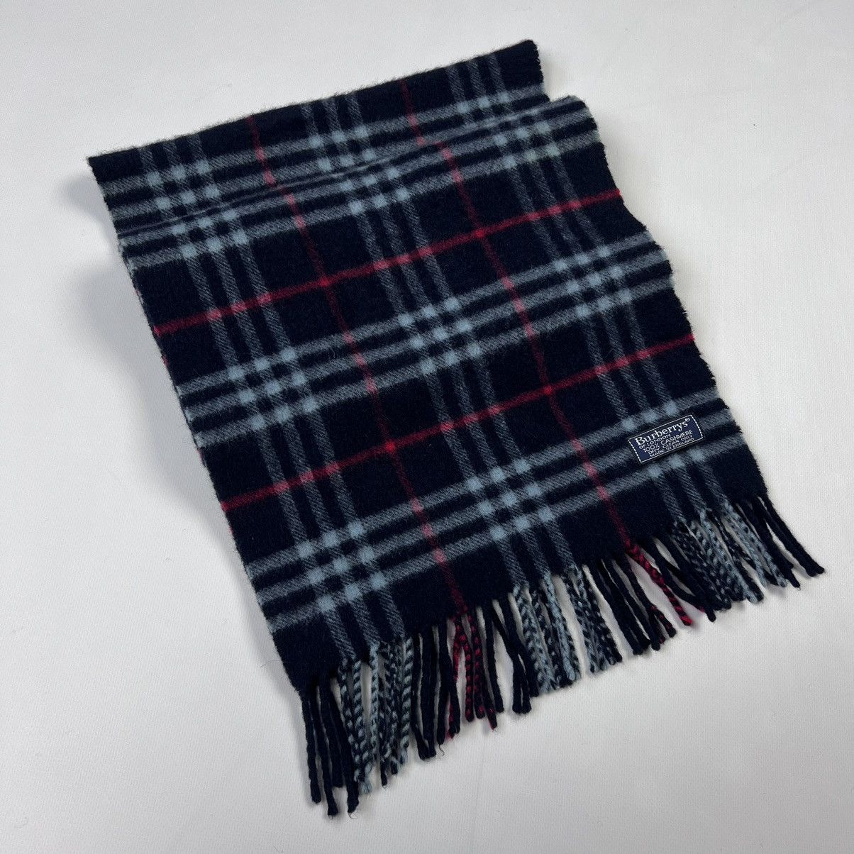 Burberry × Vintage Burberrys vintage cashmere scarf Size ONE SIZE - 1 Thumbnail