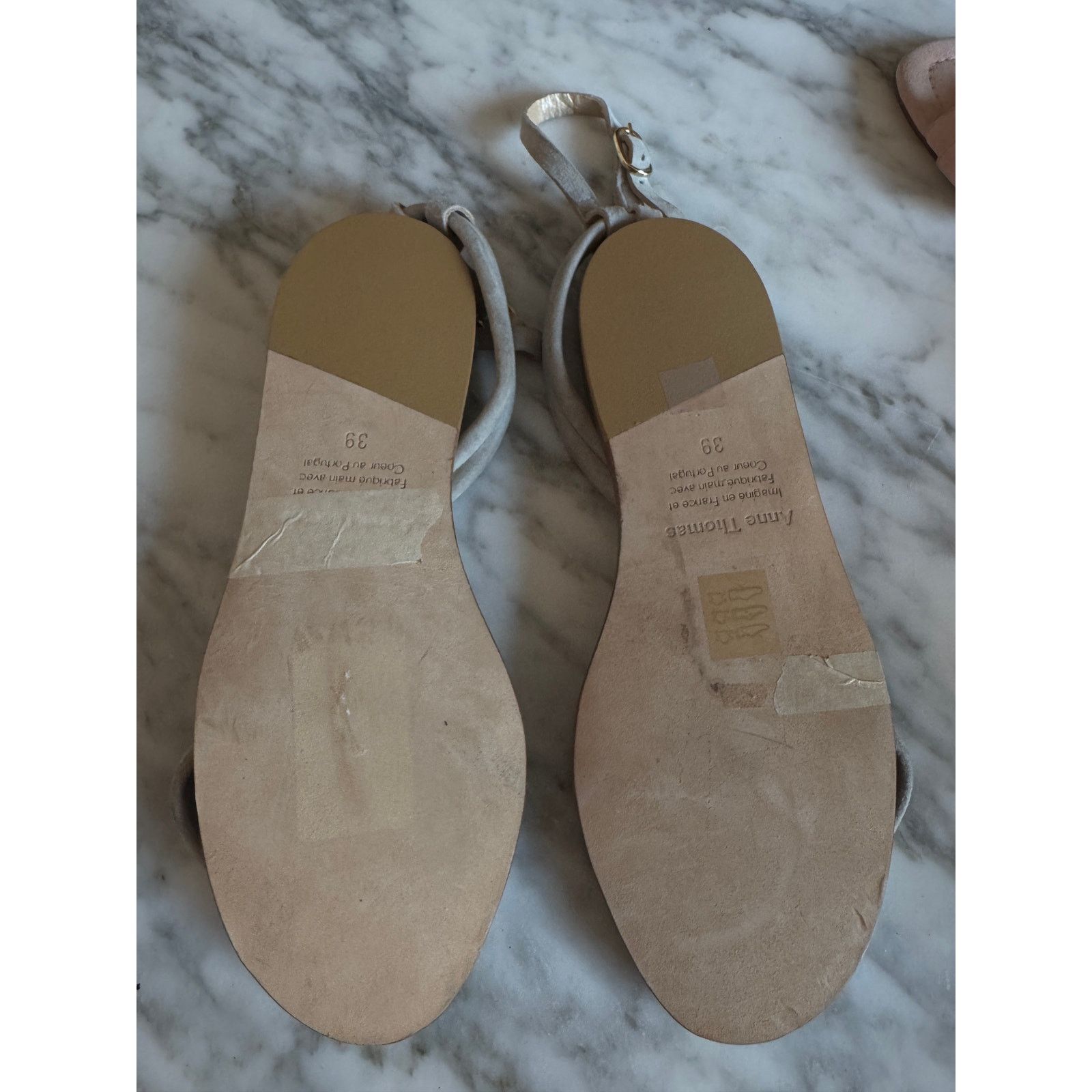 Other Anne Thomas Leather Sandal Size US 8 / IT 38 - 3 Thumbnail