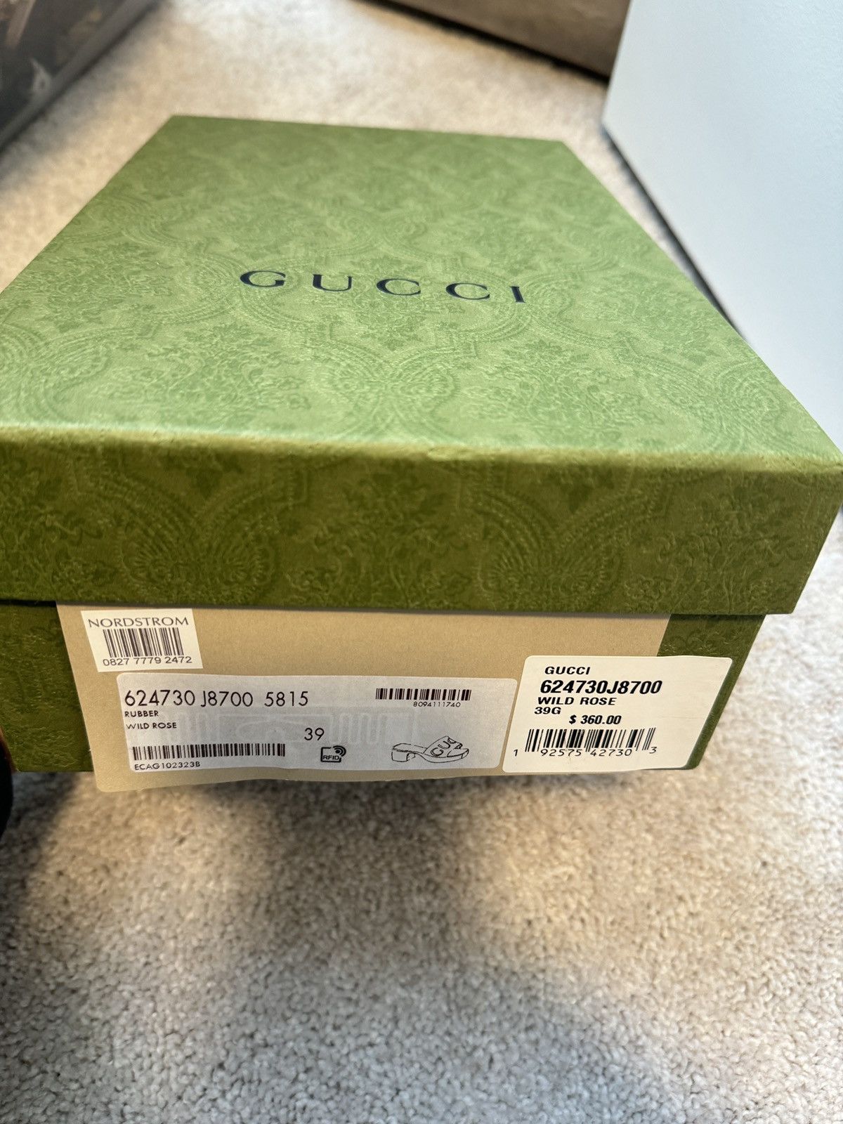 Gucci Rubber Gucci Logo Womens platform Size US 9 / IT 39 - 6 Thumbnail
