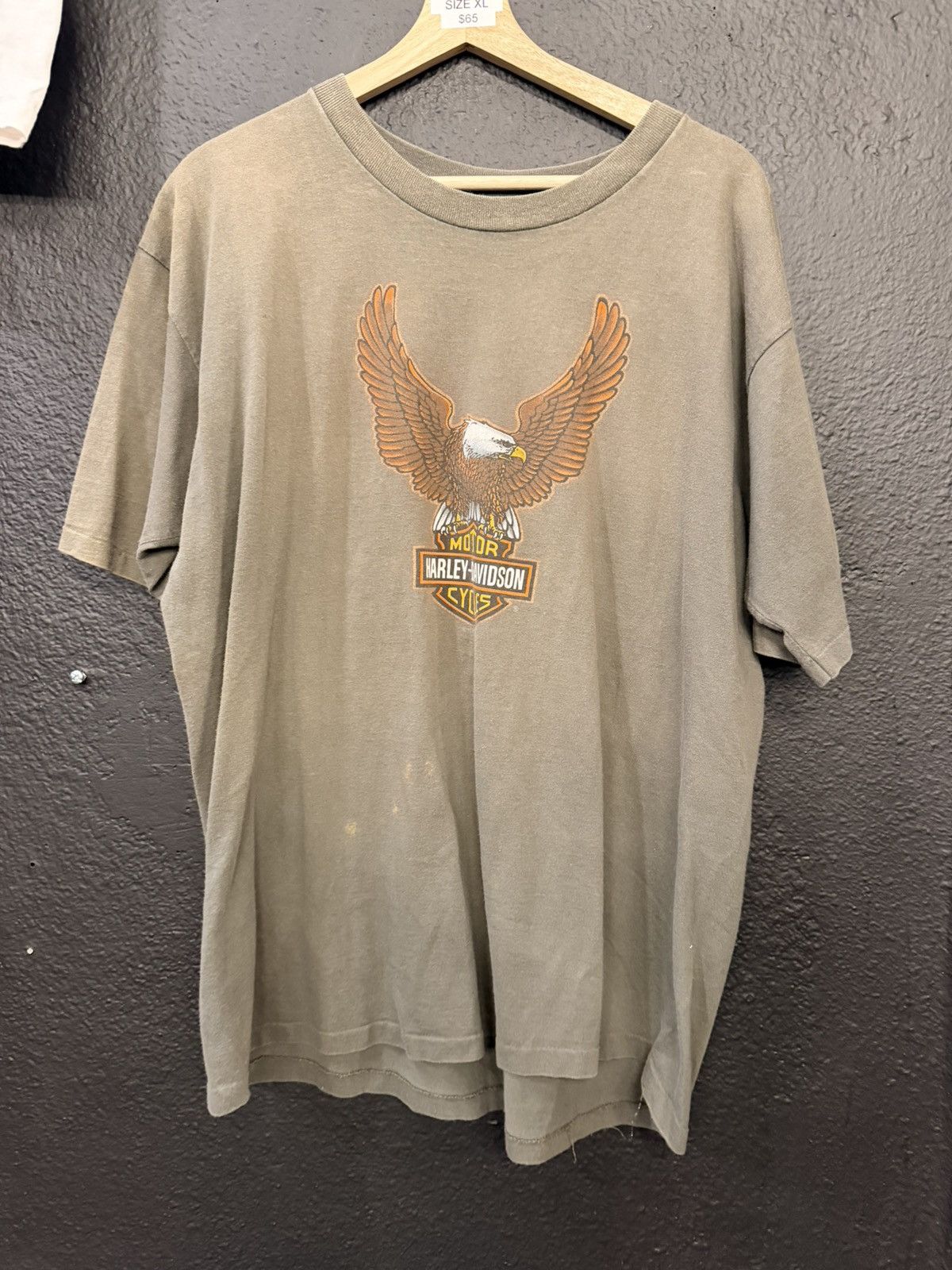 Harley Davidson Vintage Harley Davidson T Shirt Size US XL / EU 56 / 4 - 1 Thumbnail