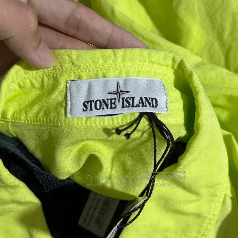 Stone Island Stone Island Short Sleeve Shirt Jacket with Mesh Vest Insi Size US XXL / EU 58 / 5 - 4 Thumbnail