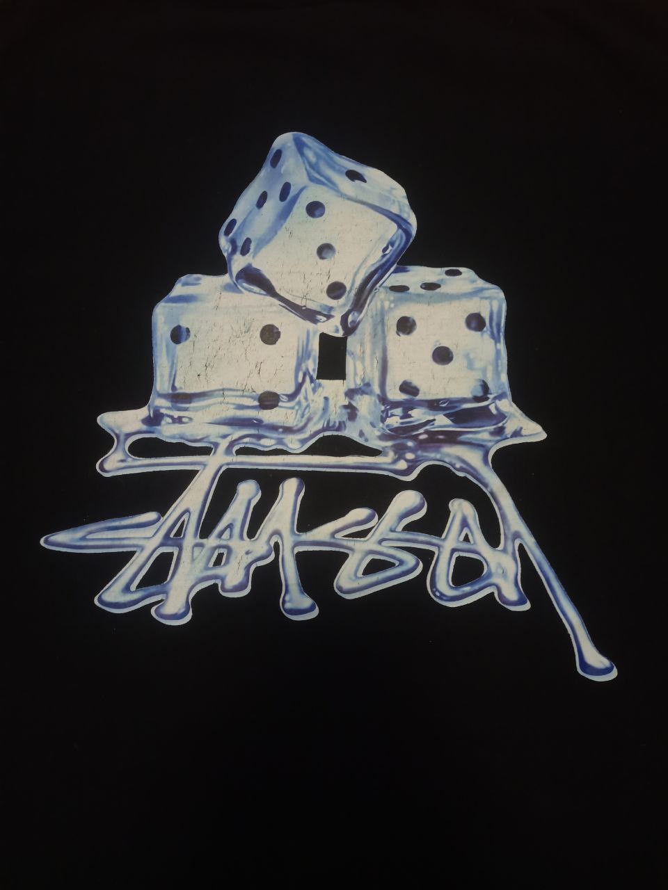 Stussy Streetwear x Stussy Melted Tee Size US L / EU 52-54 / 3 - 6 Thumbnail