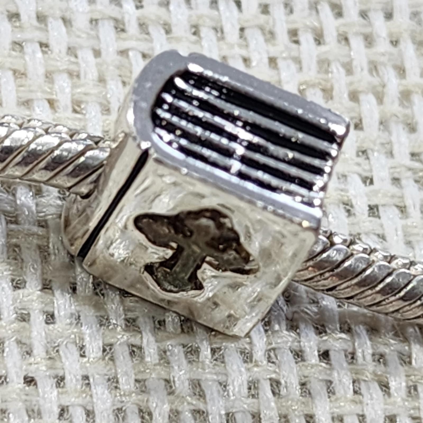 The Unbranded Brand Silver Charm Bead with Cross-bible Size ONE SIZE - 4 Thumbnail