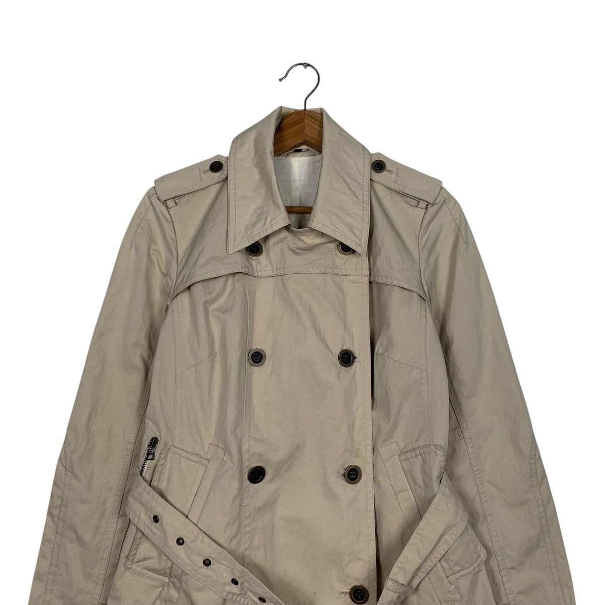 French Connection French Connection Double Breasted Trench Coat Size M / US 6-8 / IT 42-44 - 2 Thumbnail