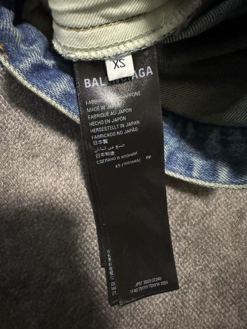Balenciaga Balenciaga size XS 23fw reverse pocket mud dyed jeans Size US 27 - 4 Thumbnail