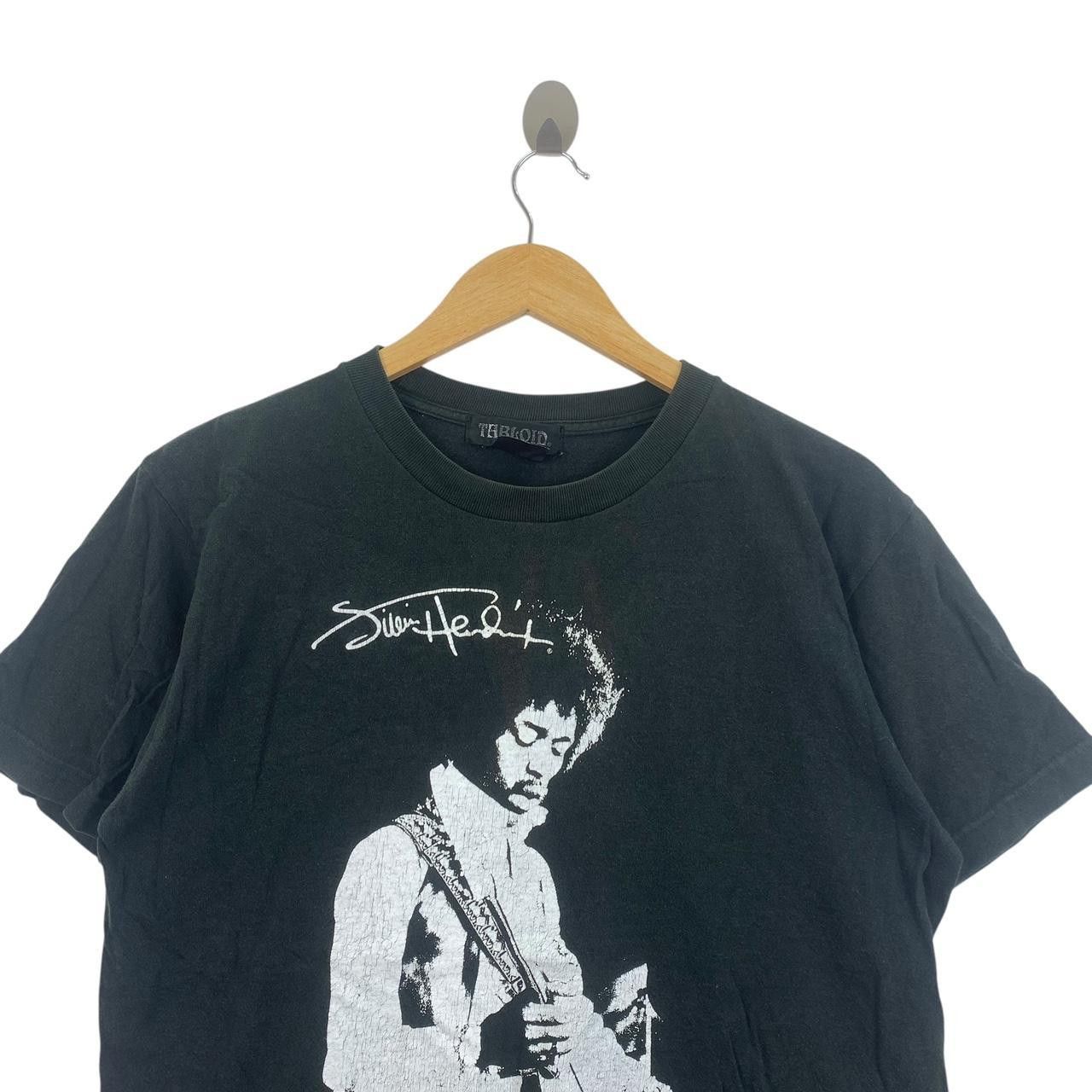 Vintage Vintage 2006 JIMI HENDRIX GUITARIST Rock & Roll Tee Shirt Size US M / EU 48-50 / 2 - 2 Thumbnail