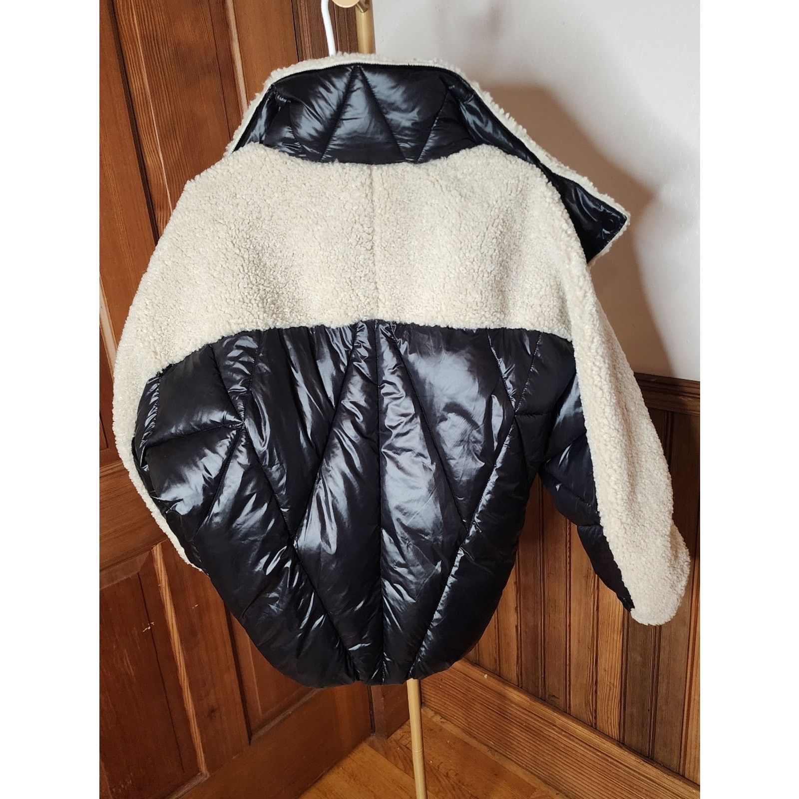 Heartloom NWT Heartloom Solas Black Puffer Jacket Sherpa Collar Medium Size M / US 6-8 / IT 42-44 - 8 Thumbnail