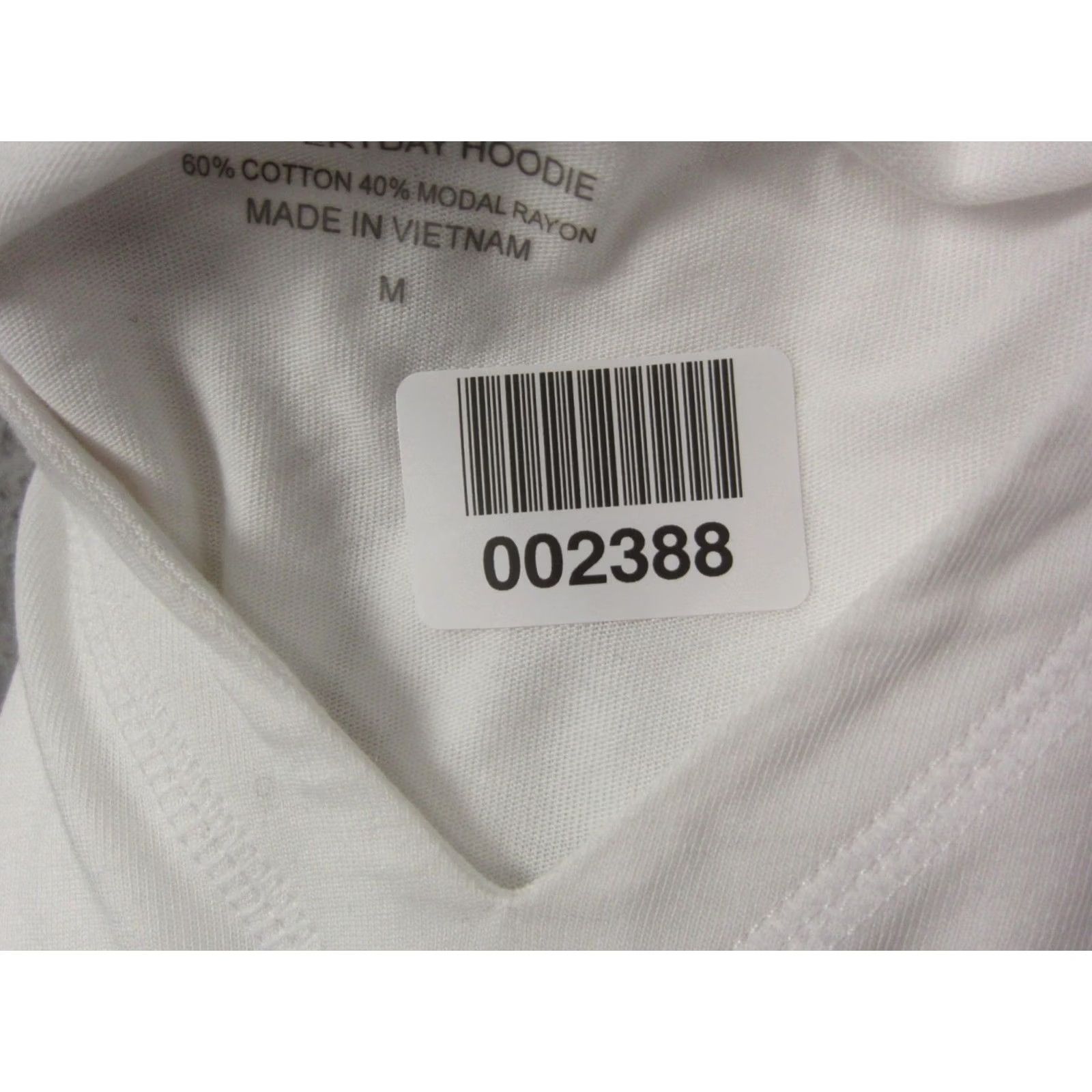 J. Jill J. Jill Hoodie Womens Medium White Fit Everyday Drawstring Pullover Ladies Size M / US 6-8 / IT 42-44 - 8 Thumbnail