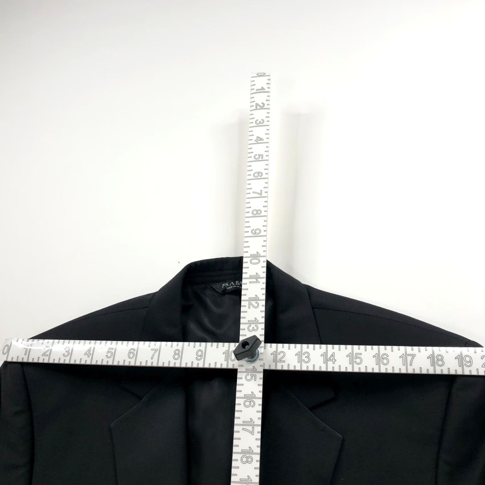 Jos. A. Bank Jos. A. Bank Wool 2 PC Tuxedo Suit 43 LONG 43Jacket Pants (Fit 35W 31L) PLS READ Size 46R - 5 Thumbnail