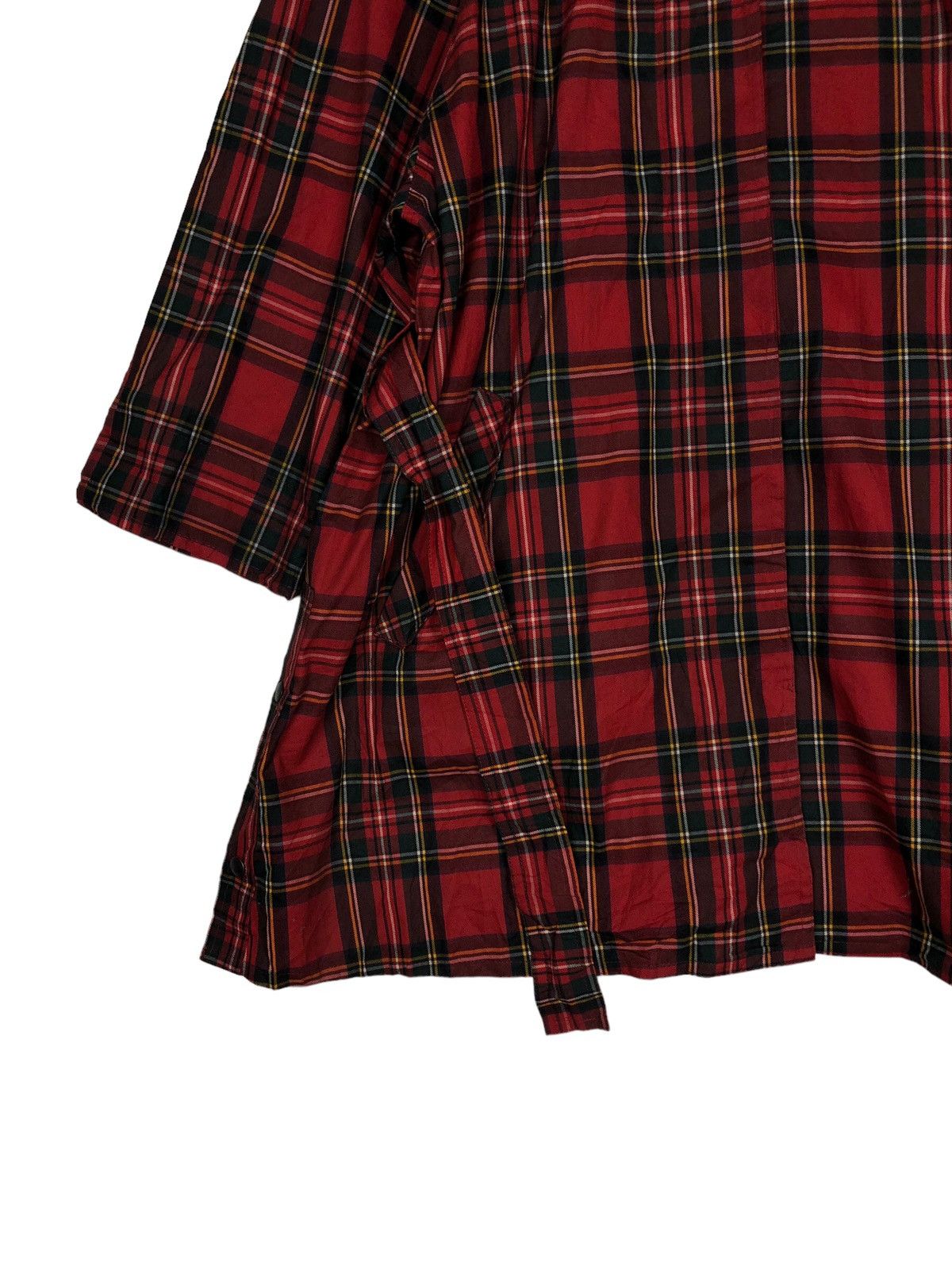 Japanese Brand 🔥Vintage Punk Design Tartan Check Bondage Portomoro Italy Size US M / EU 48-50 / 2 - 15 Thumbnail