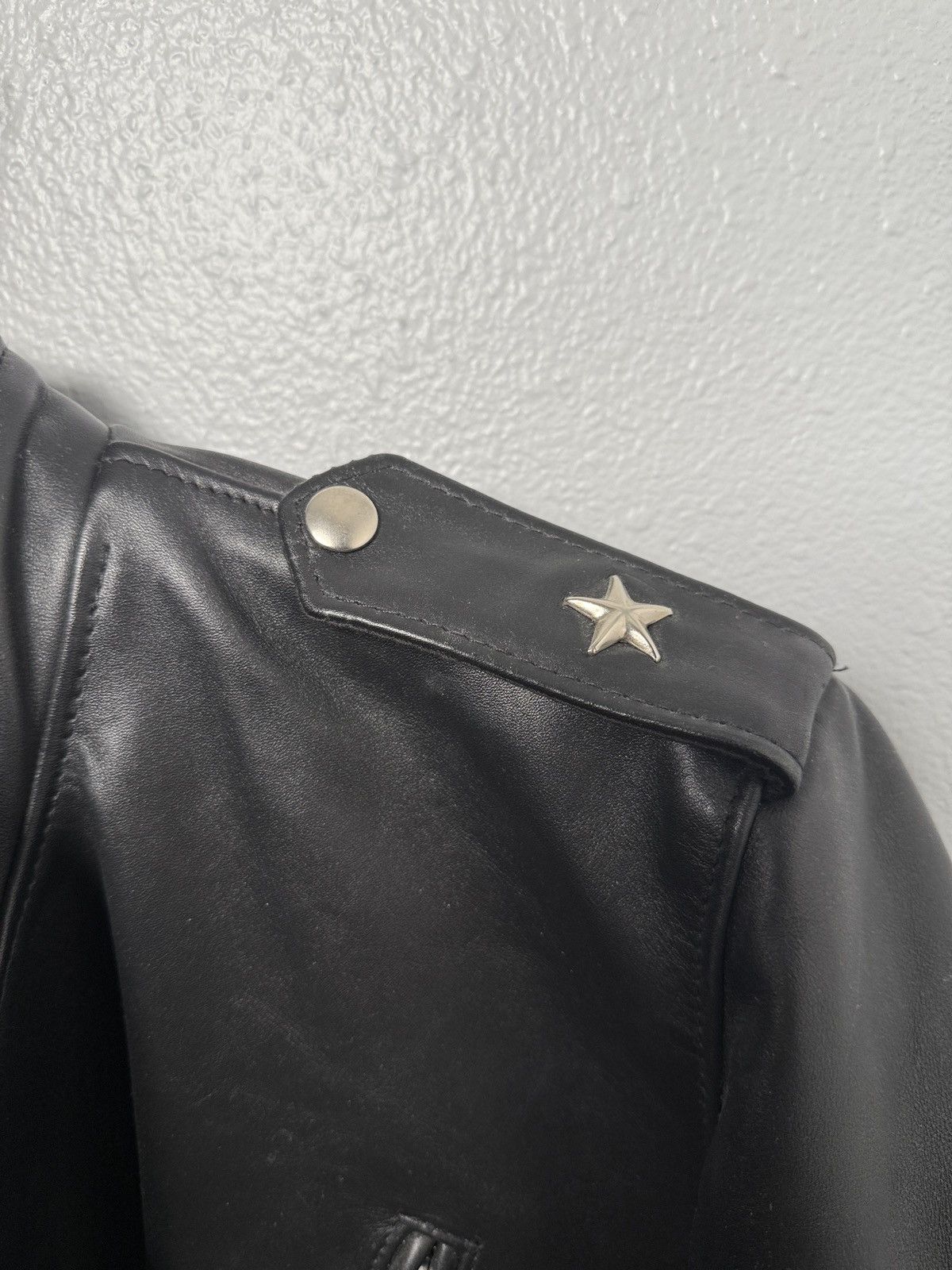 Schott Schott NYC, Cafe Racer Asymmetrical Leather Moto Jacket Size US M / EU 48-50 / 2 - 4 Thumbnail