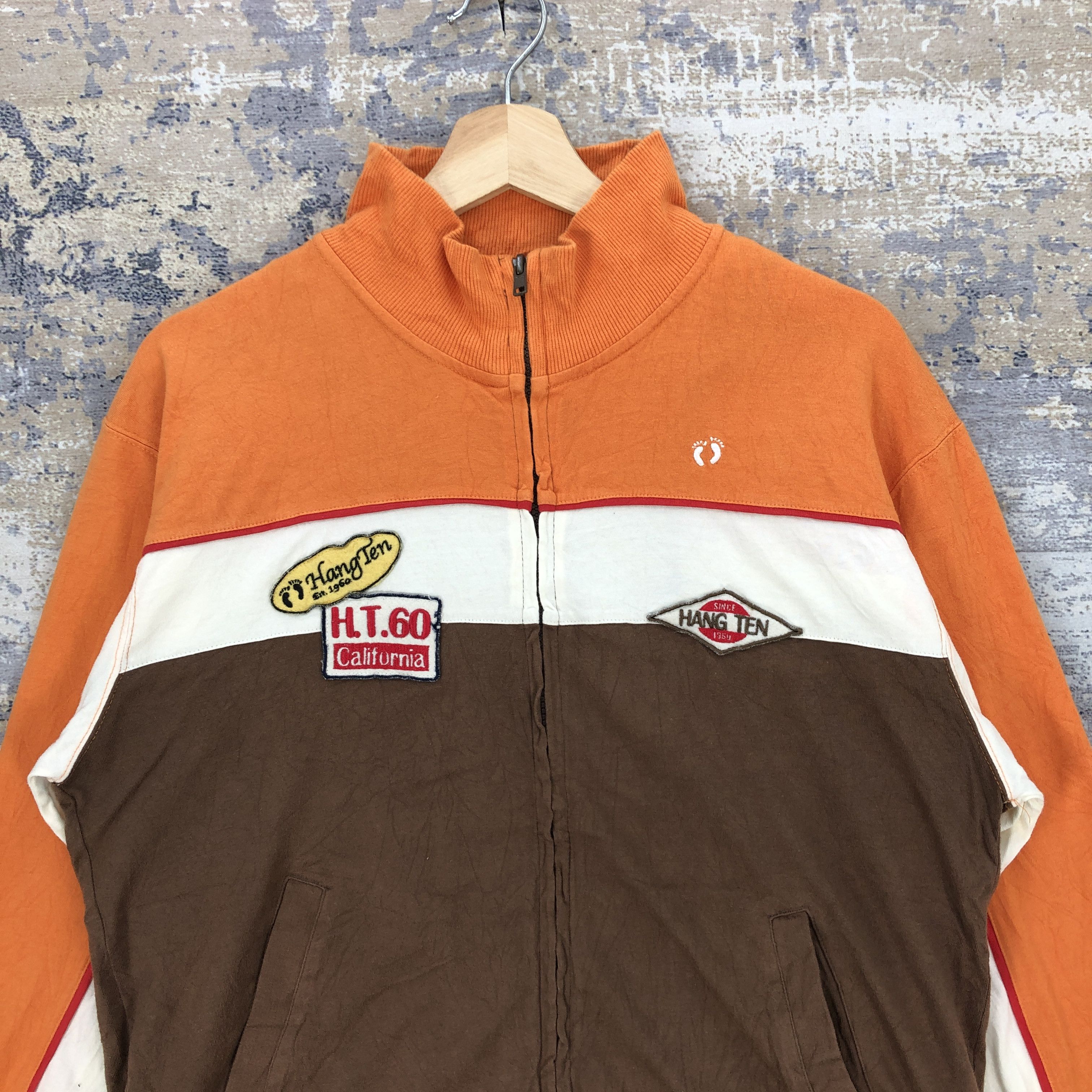 Hang Ten Vintage Hang Ten Sweatshirt Zipper Surf Sweater Jumper Size US M / EU 48-50 / 2 - 3 Thumbnail