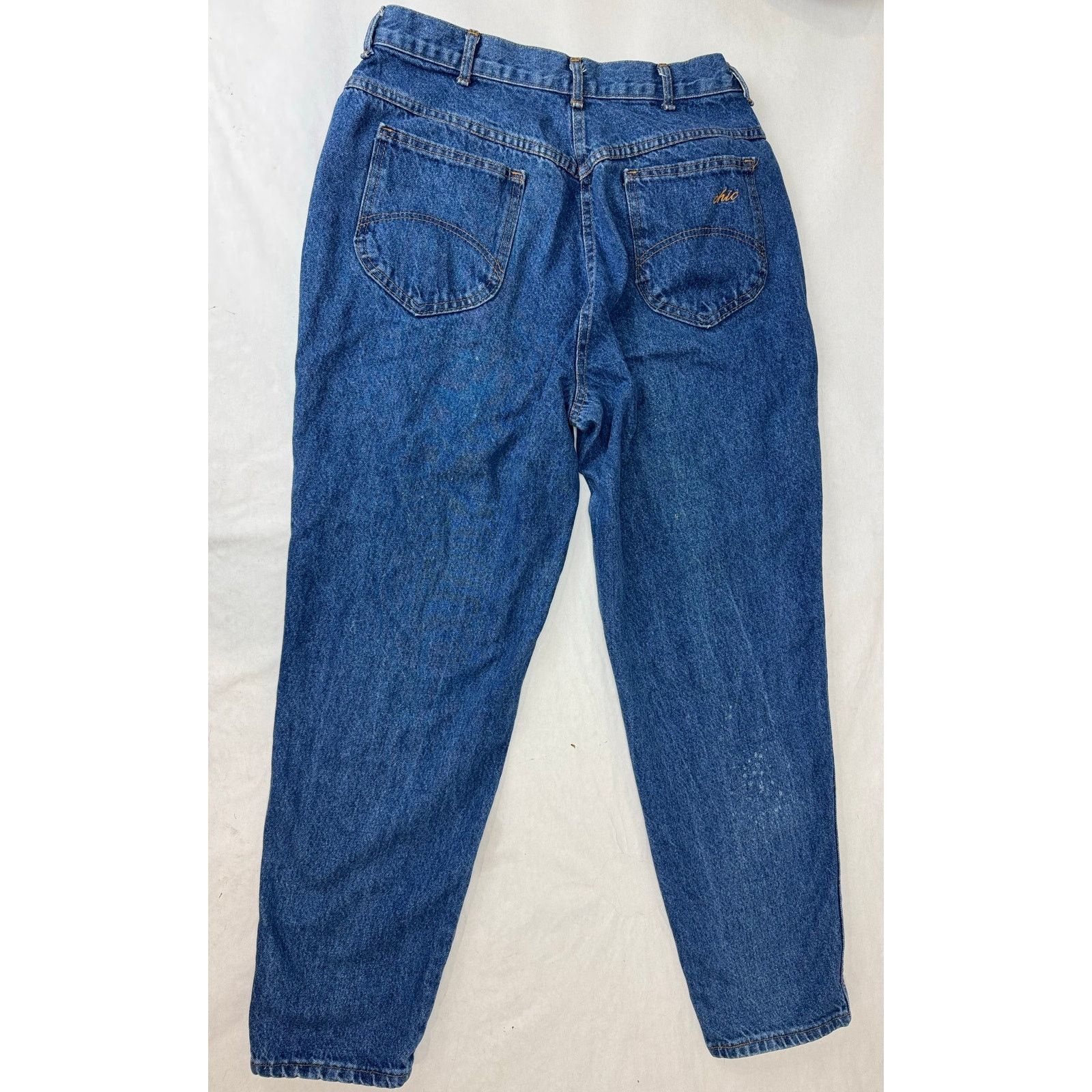 Other Vintage Chic USA High Rise Tapered Jeans 1980 Size 18 Size 40" / US 18 - 1 Thumbnail