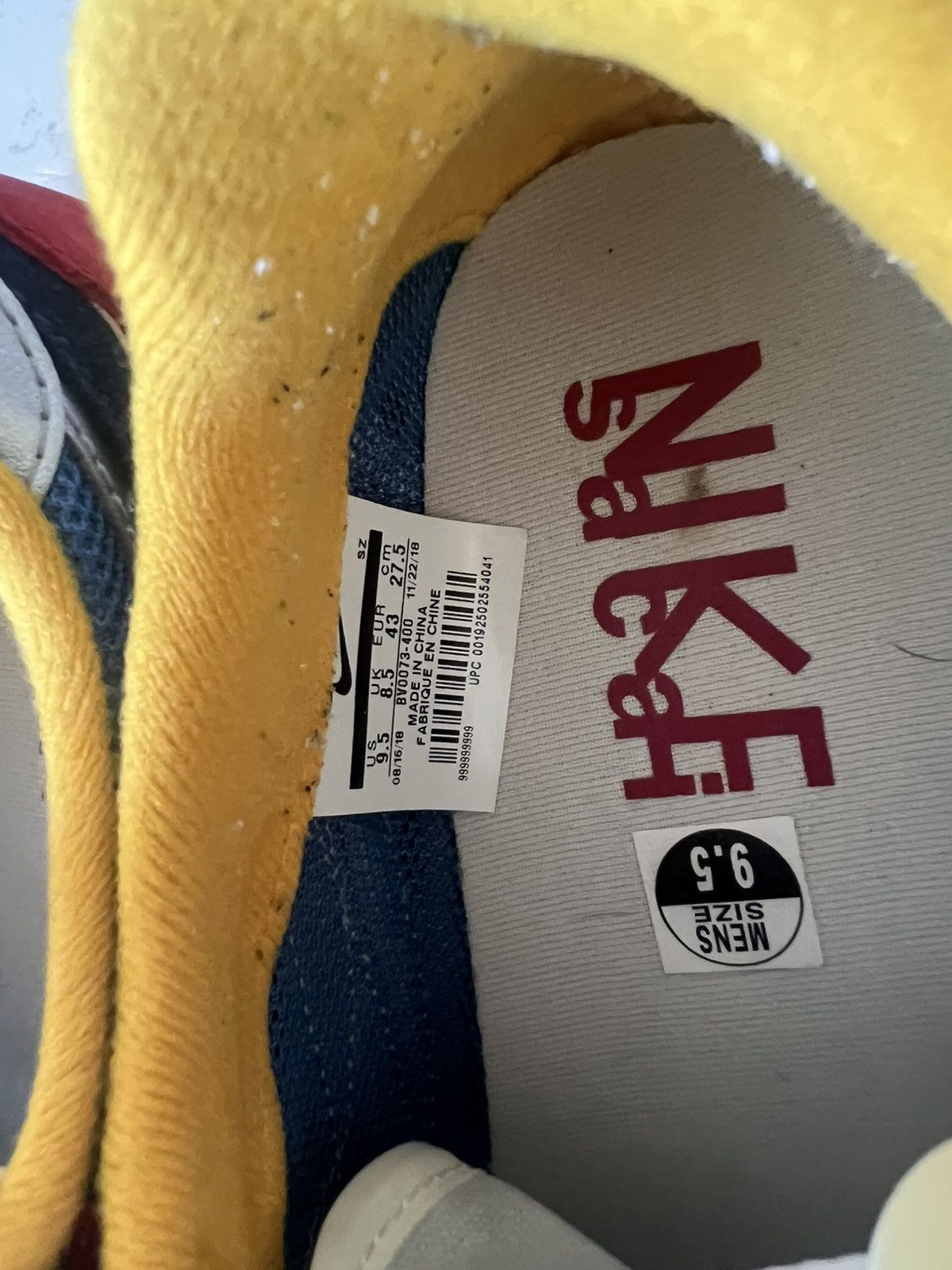 Nike × Sacai Nike Sacai Waffle Size 9.5 Size US 9.5 / EU 42-43 - 4 Thumbnail